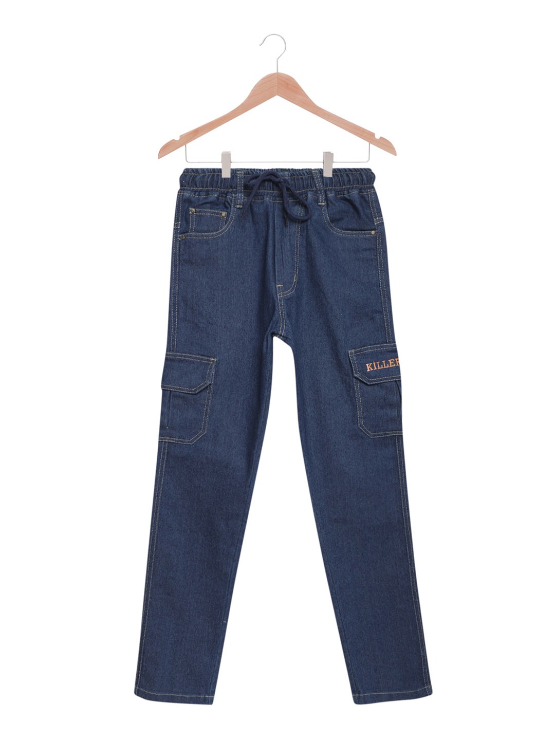 

Killer Boys Mid-Rise Stretchable Cotton Jeans, Blue