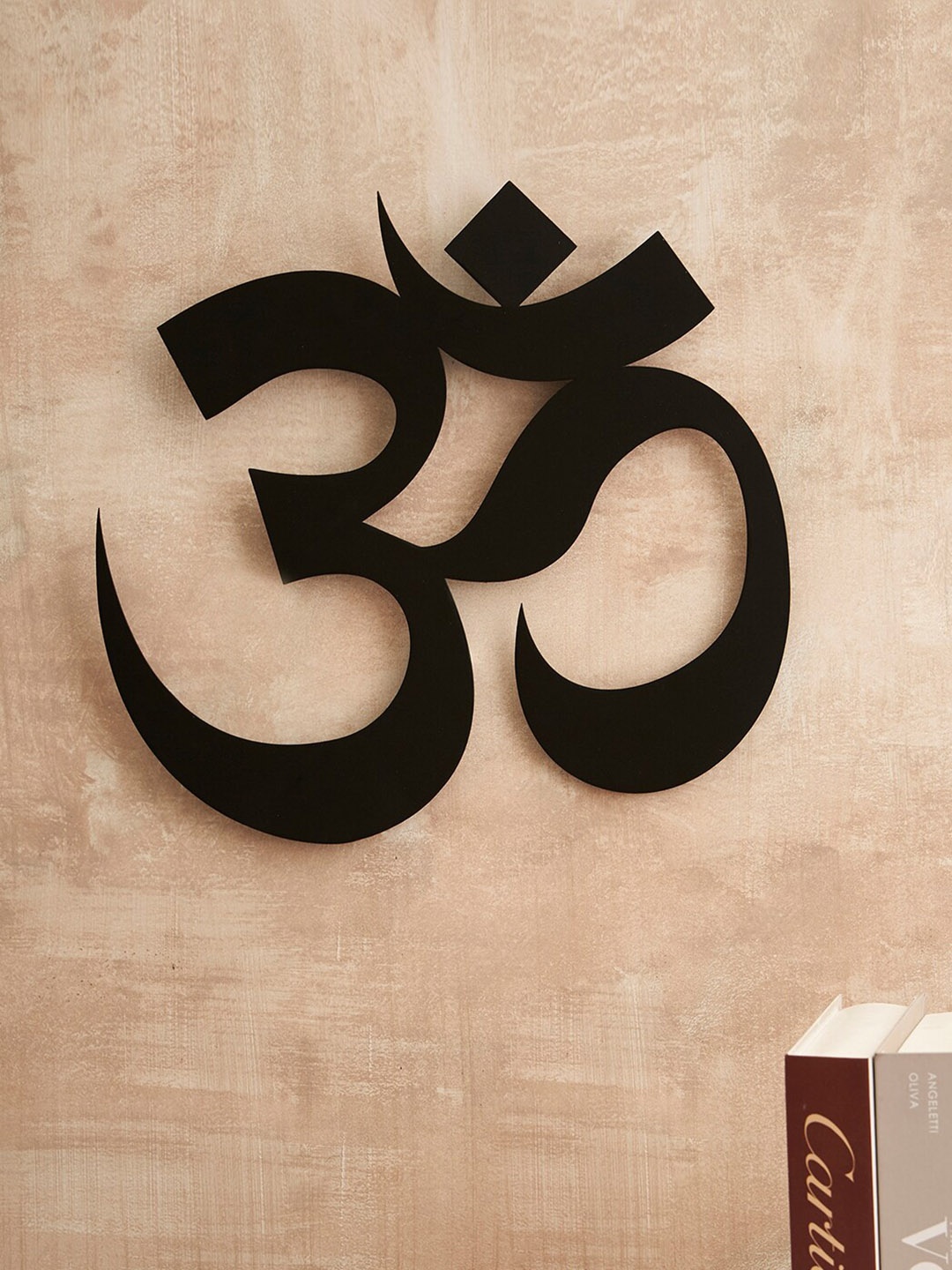 

DecorTwist Black Om Metal Wall Hanging for Wall Decor