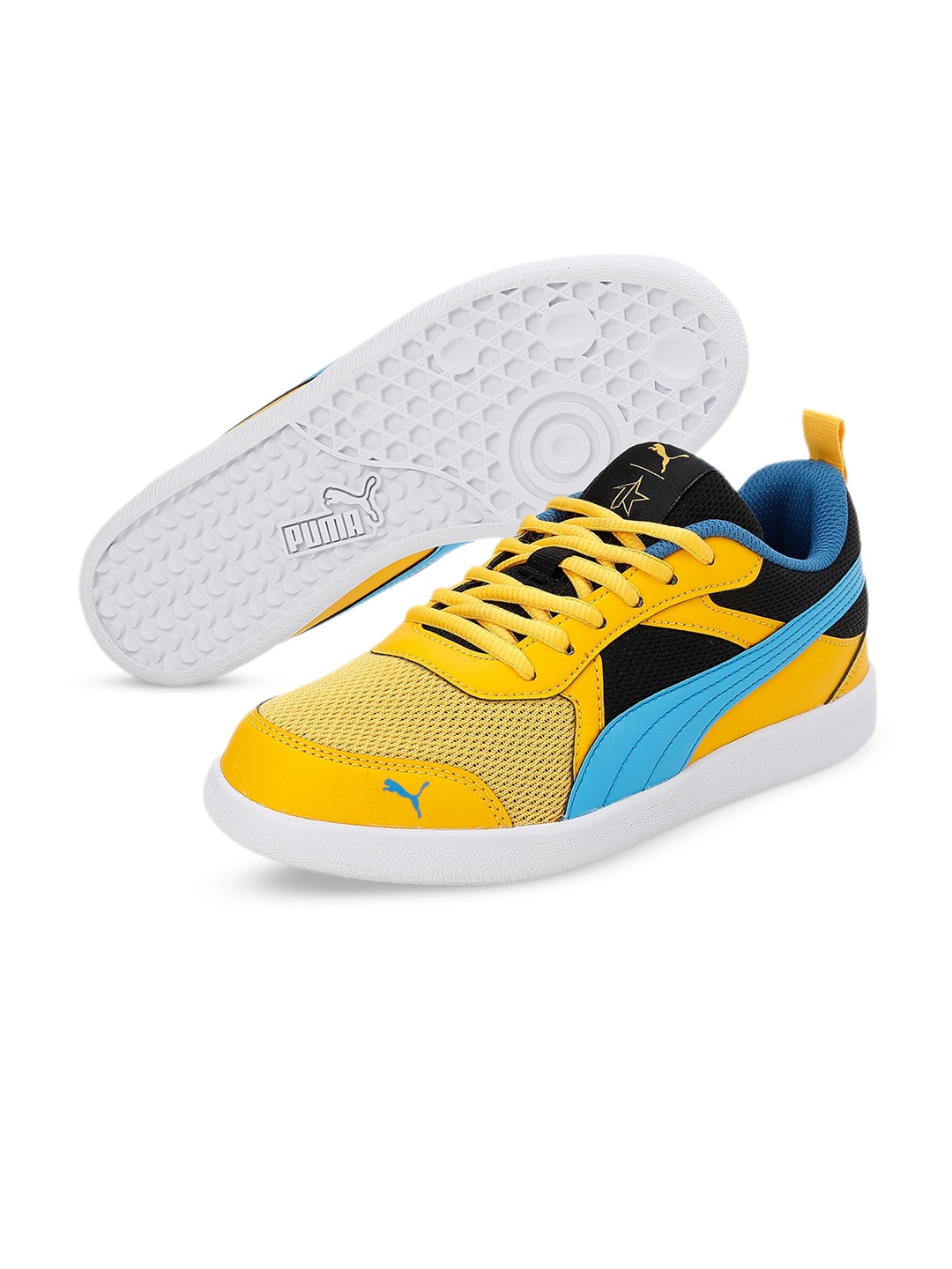 

Puma Kids PUMAx1DER Carter Youth Sneakers, Yellow