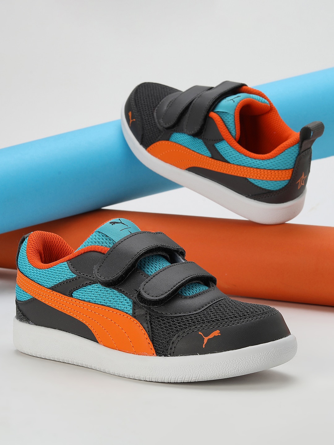 

Puma Kids PUMAx1DER Carter Shoes, Grey