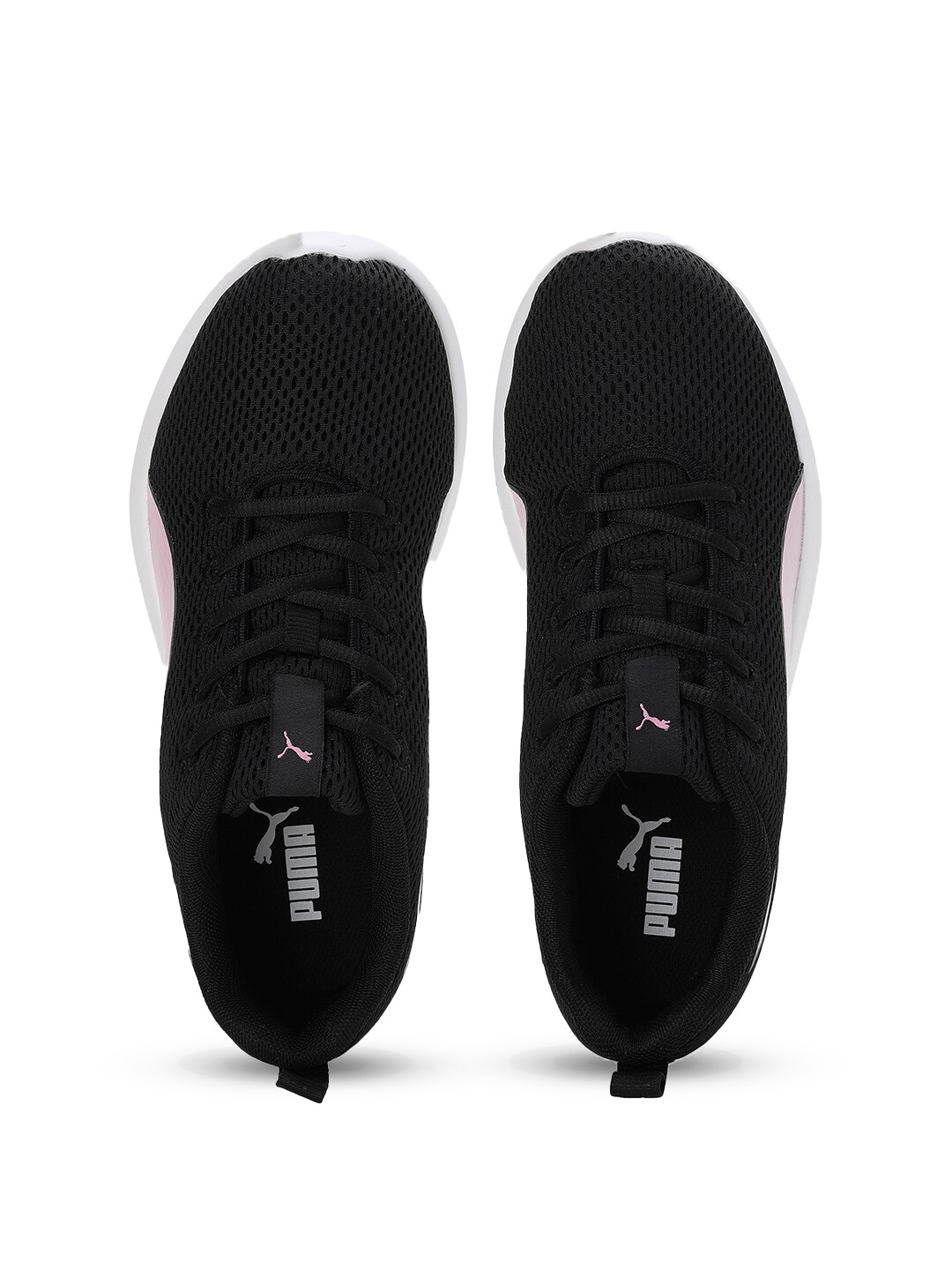 

PUMA Women Dwane Lace-Up Running Shoes, Black