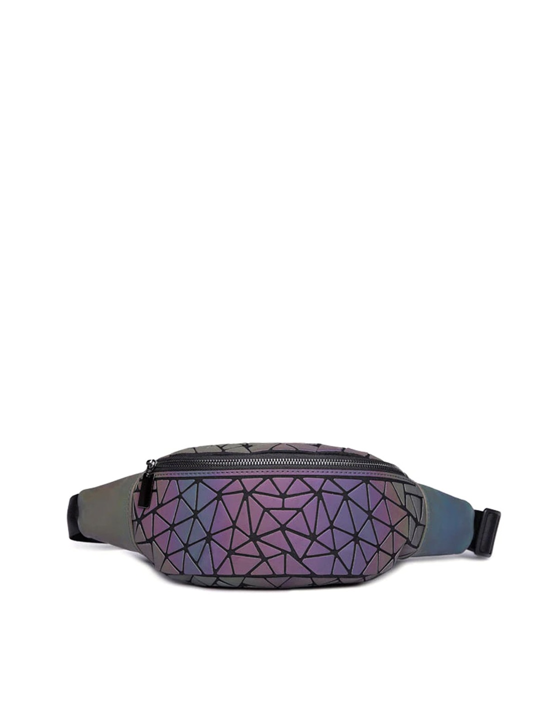 

NUFA Textured Leather Fanny Bag, Blue