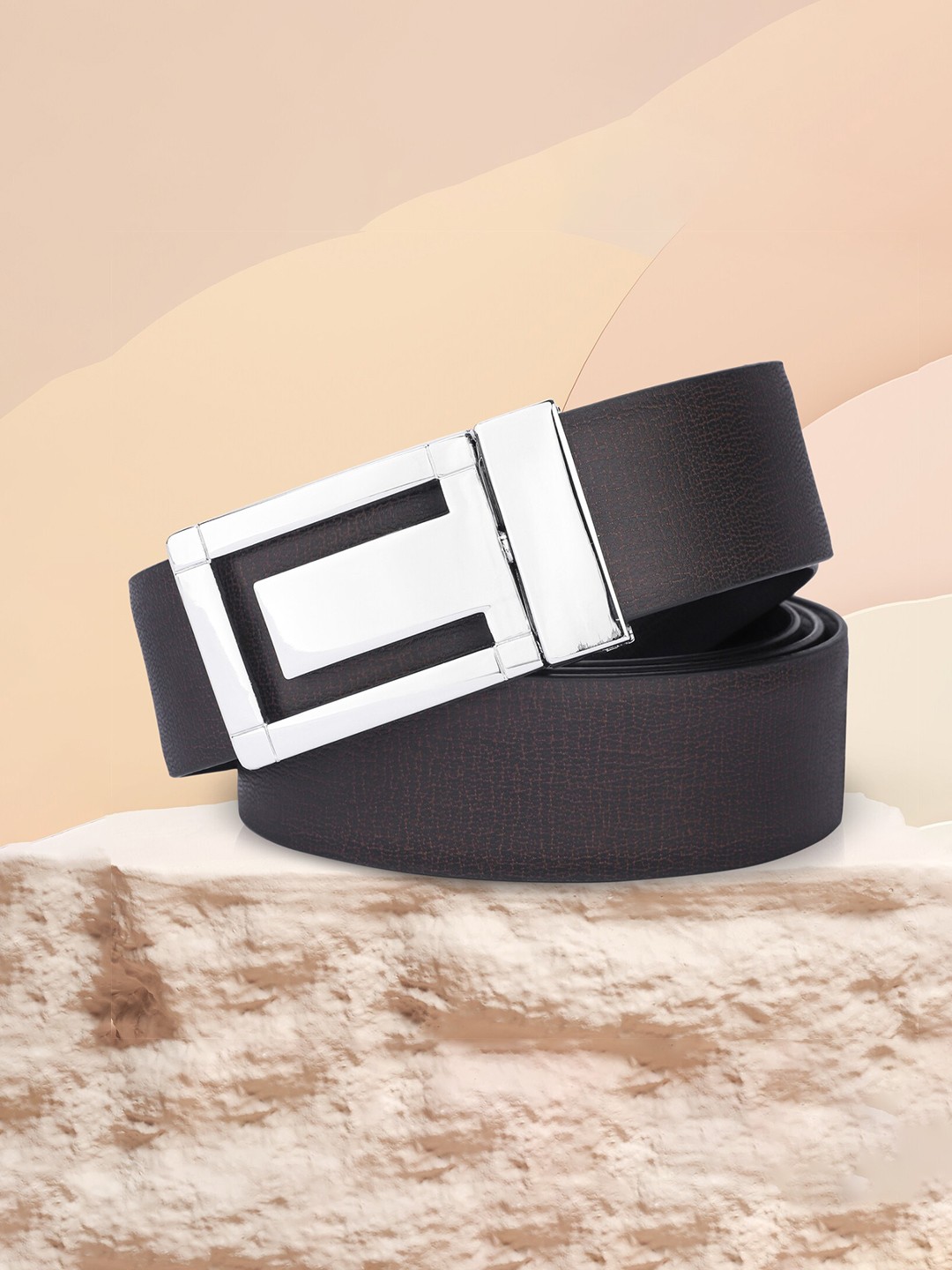 

Kastner Men Push Pin Belt, Brown