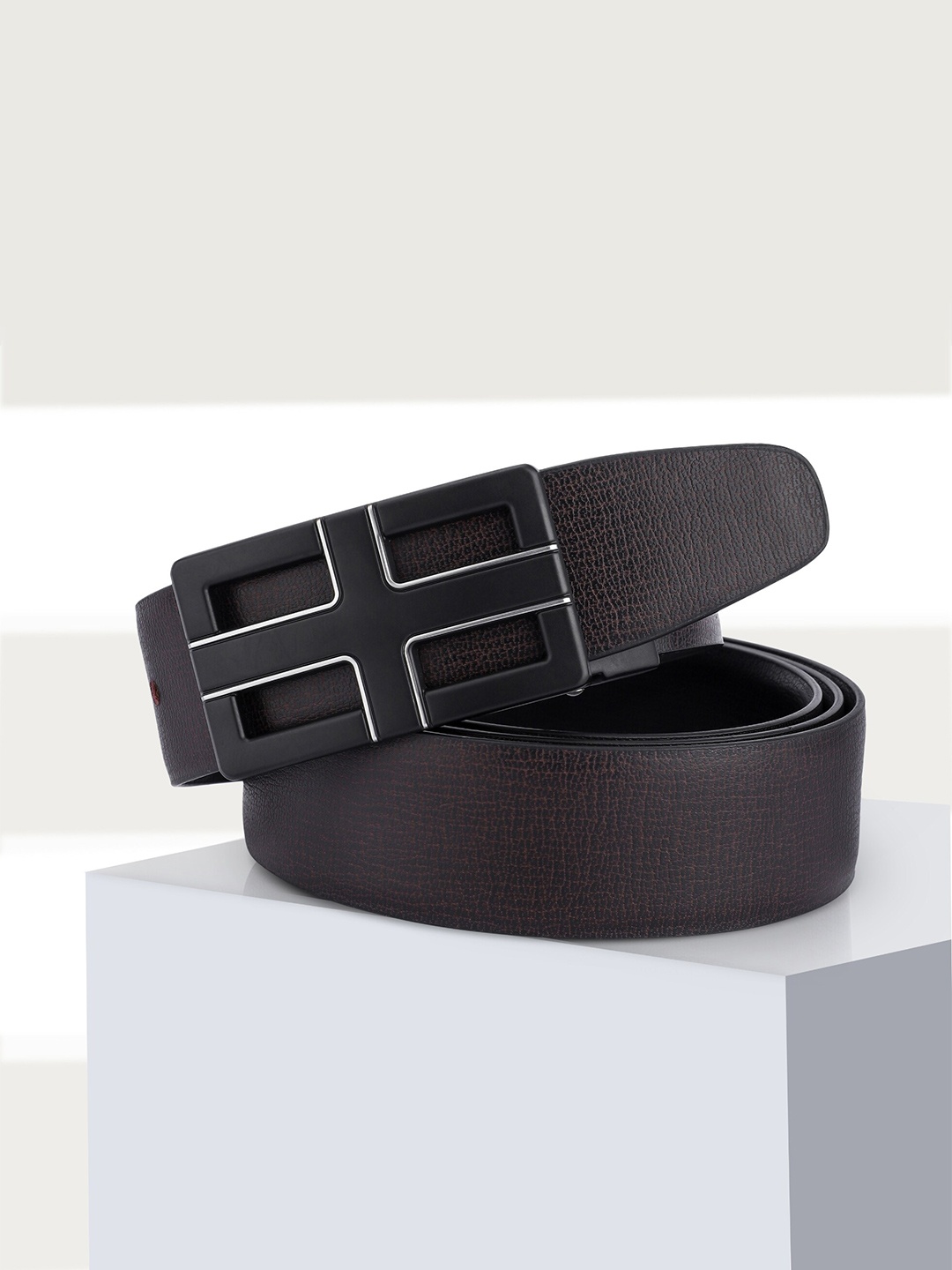 

Kastner Men Textured Casual Belt, Brown