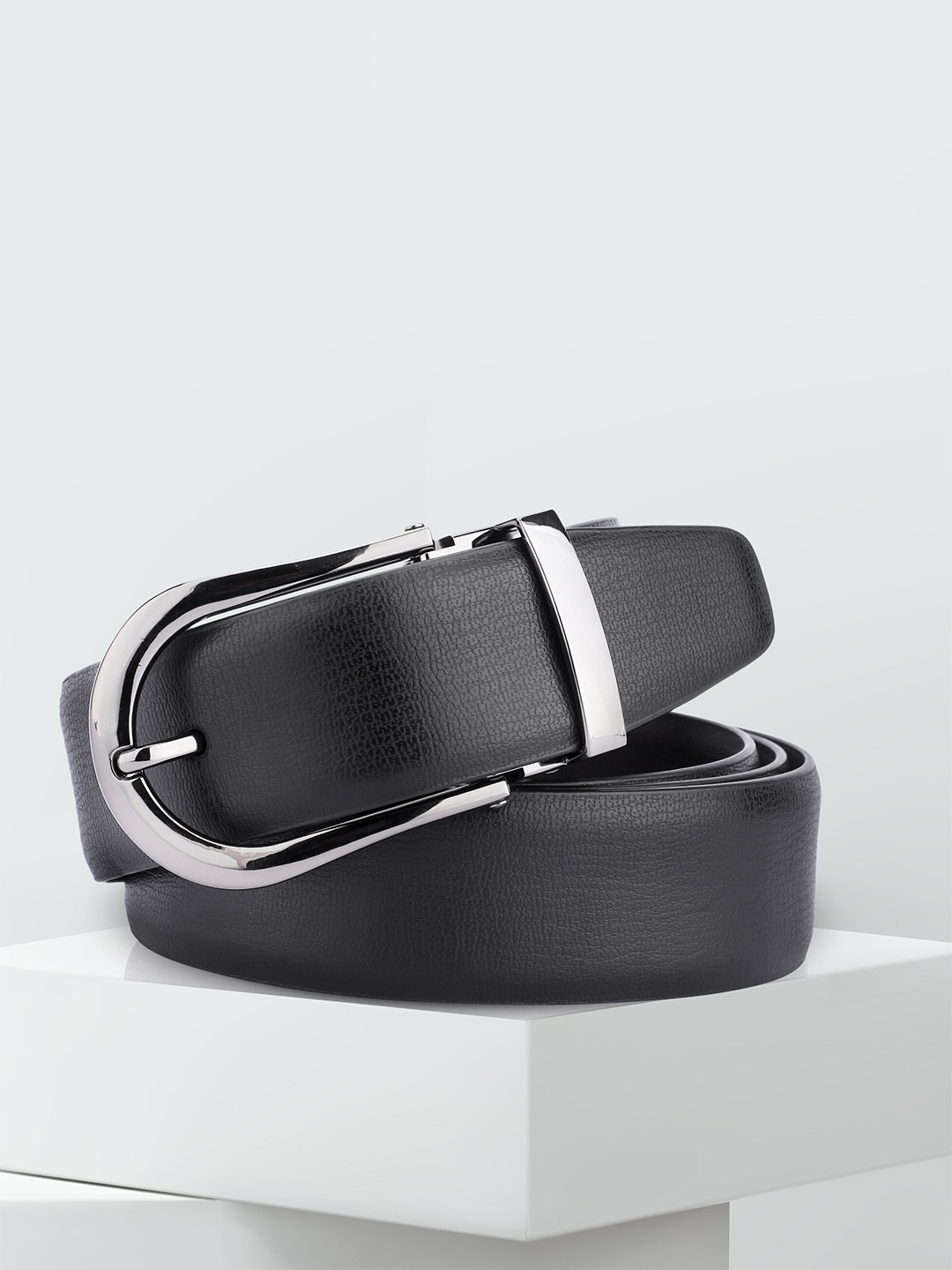 

Kastner Men Textured Formal Belt, Black