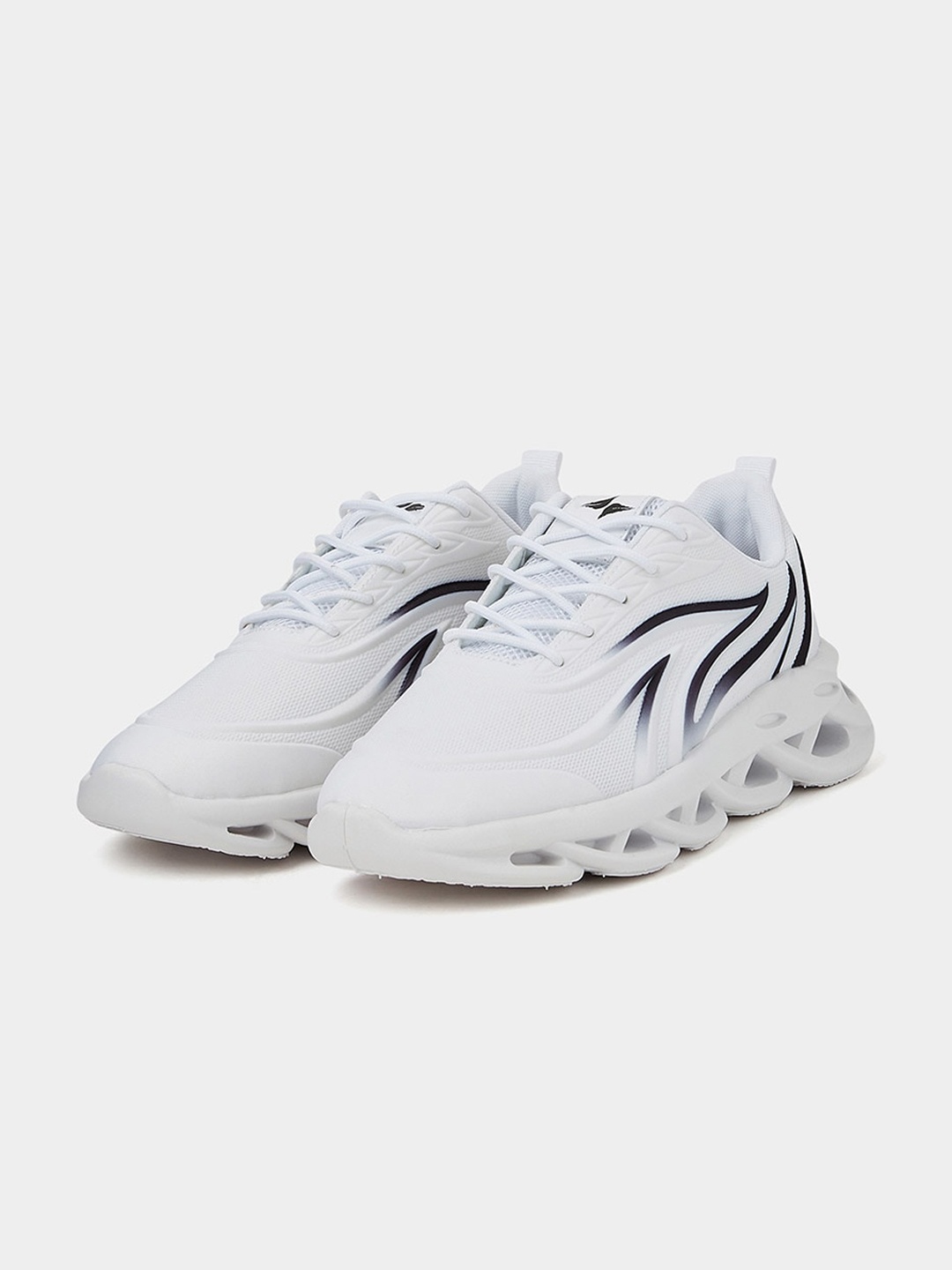 

Styli Men Printed Basics Sneakers, White
