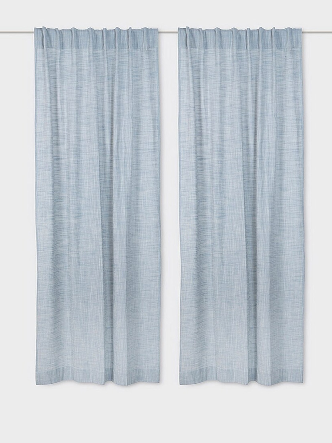 

Fabindia Nalika Blue Room Darkening Door Curtain