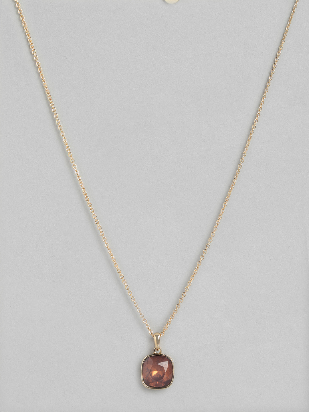 

Forever New Amethyst Studded Gold-Plated Chain