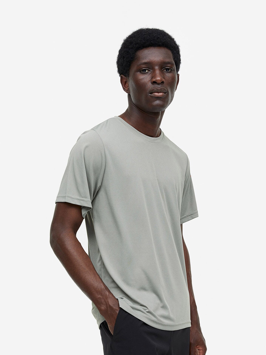 

H&M DryMove Sports Top, Grey