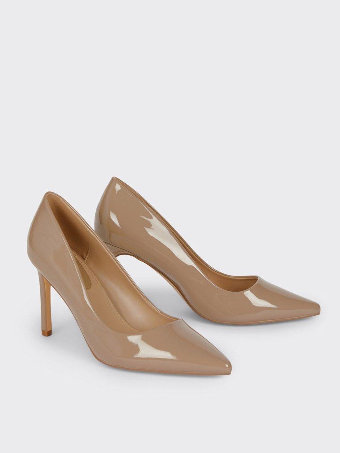 

DOROTHY PERKINS Formal Slim Heeled Pumps, Nude