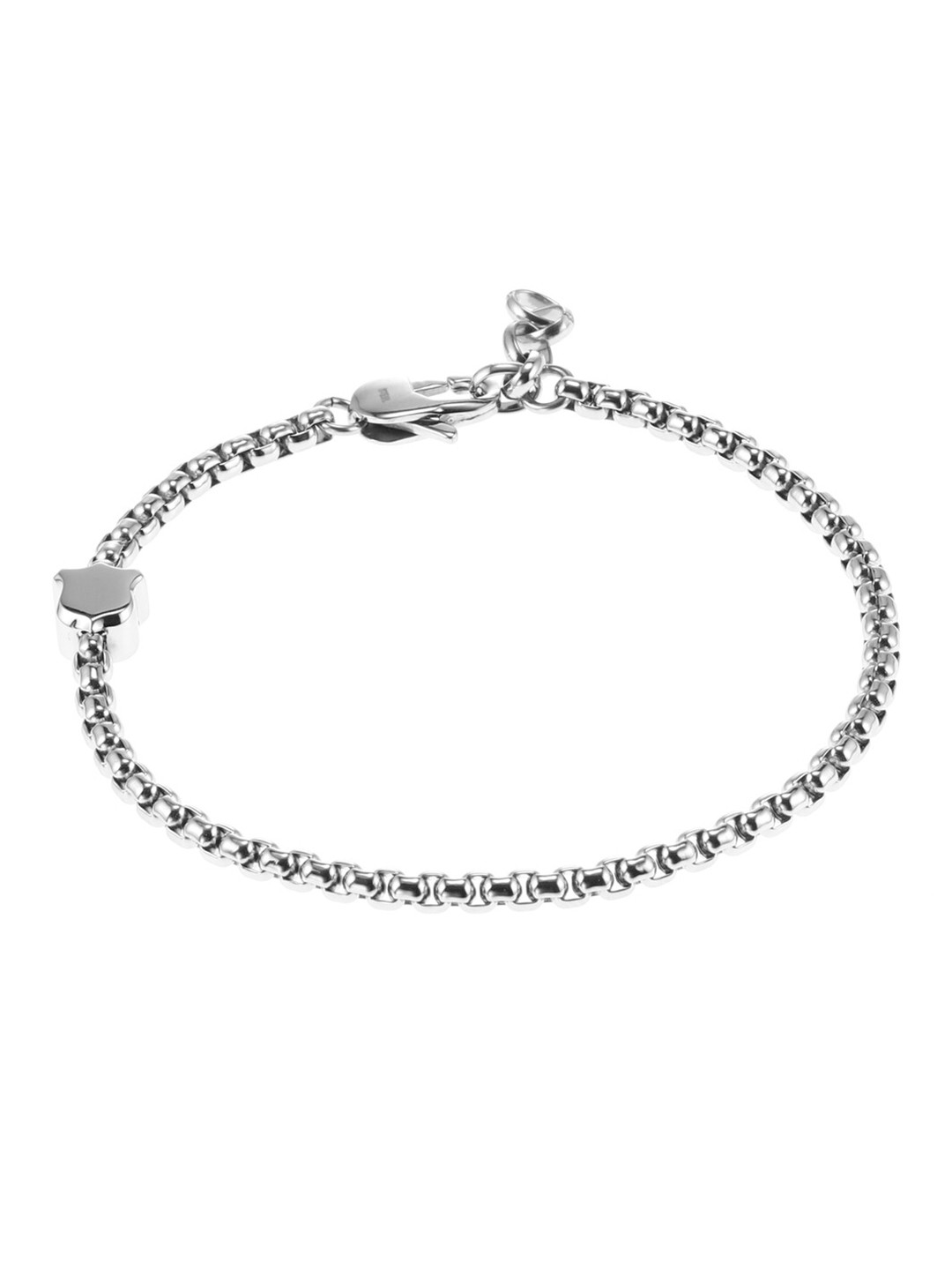 

Fossil Men Heritage Link Bracelet, Silver