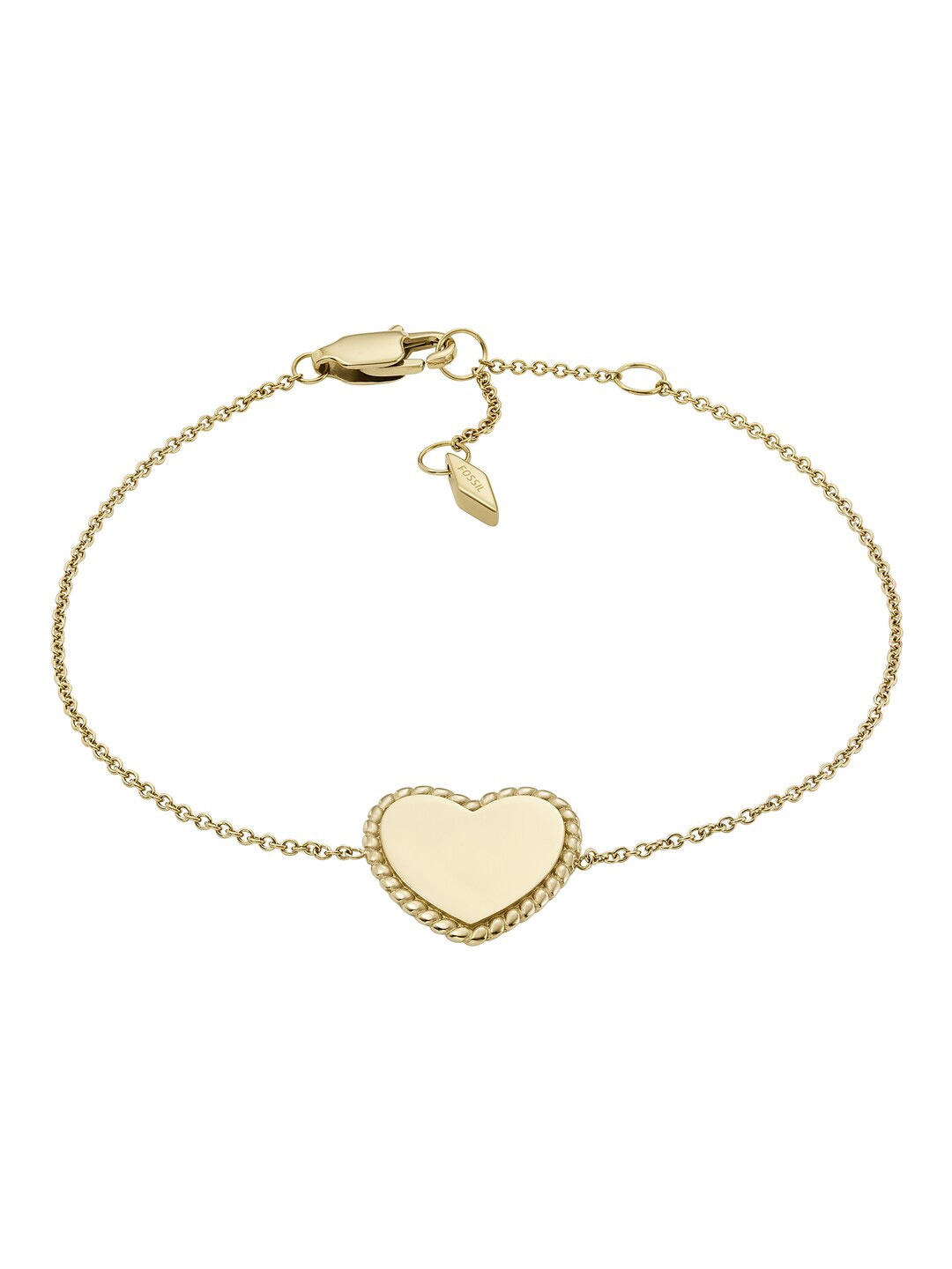 

Fossil Stainless Steel Charm Bracelet, Gold