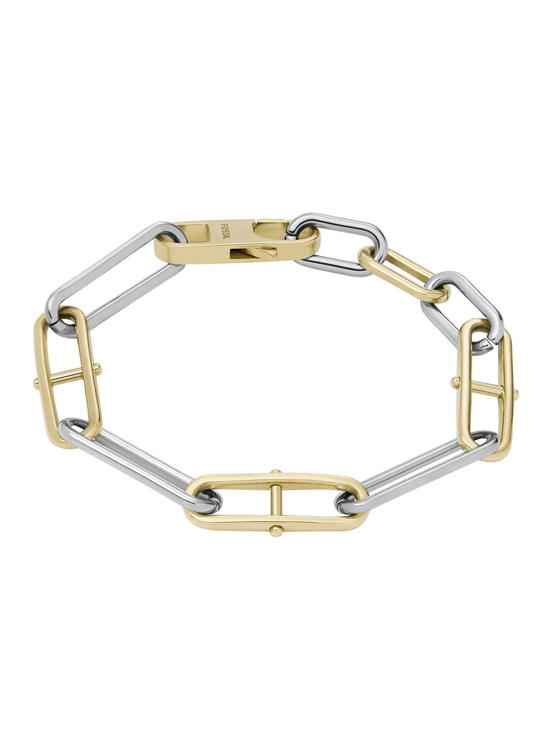 

Fossil Stainless Steel Link Bracelet, Silver