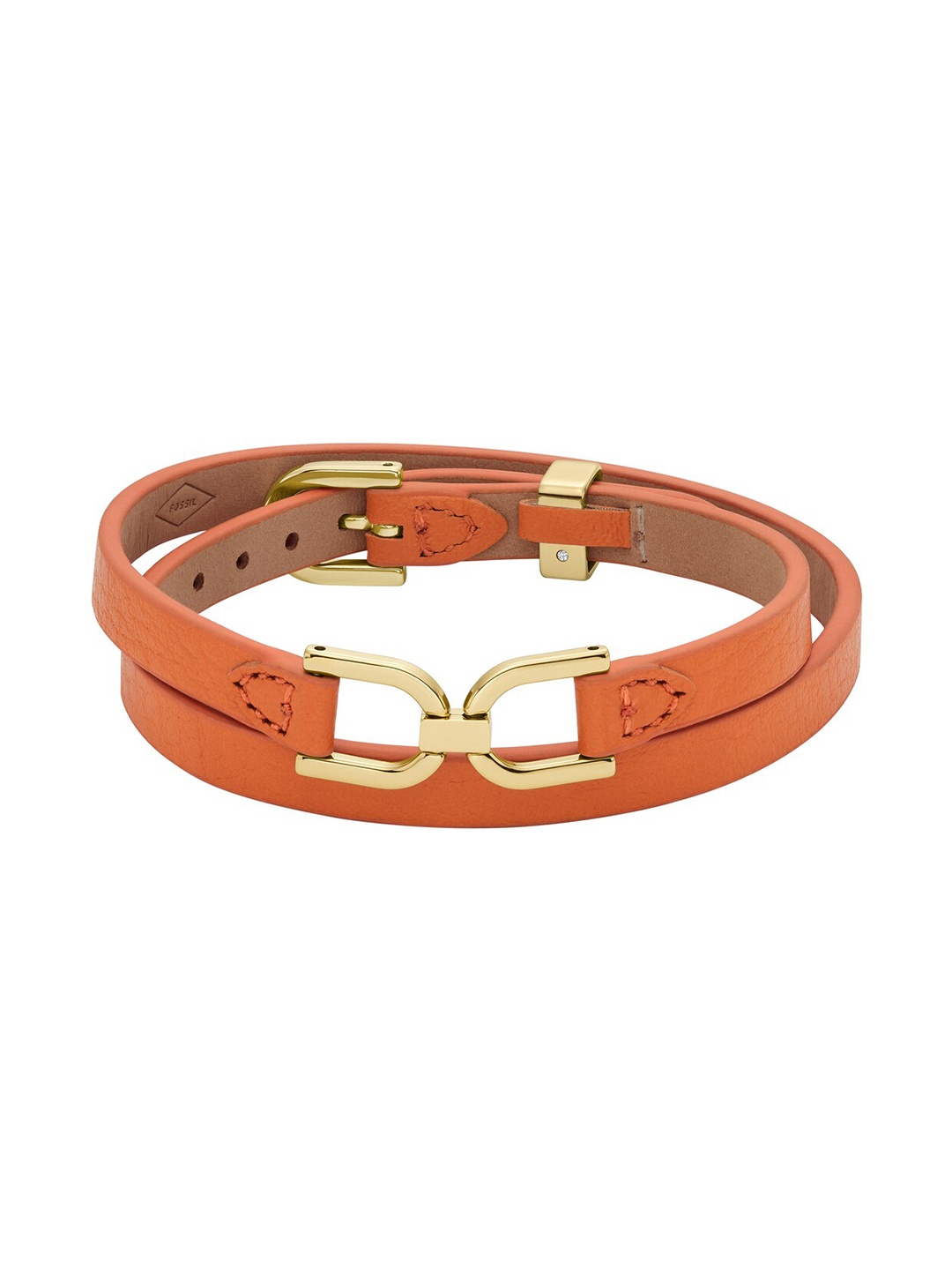 

Fossil Wraparound Bracelet, Orange