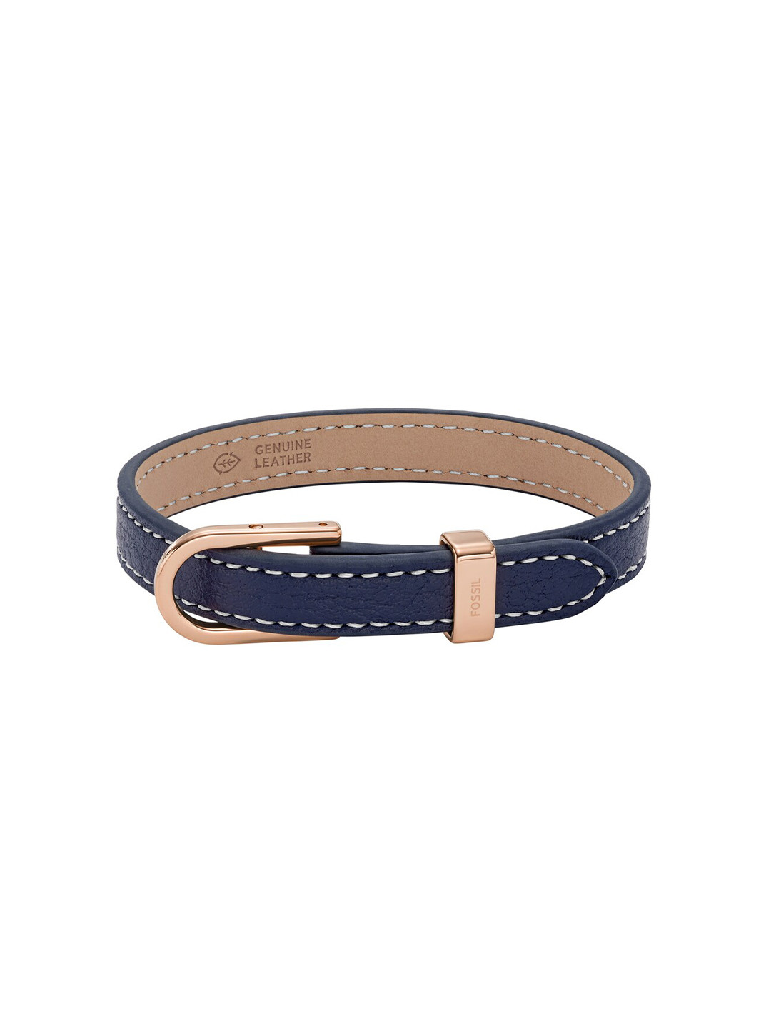 

Fossil Women Leather Wraparound Bracelet, Blue