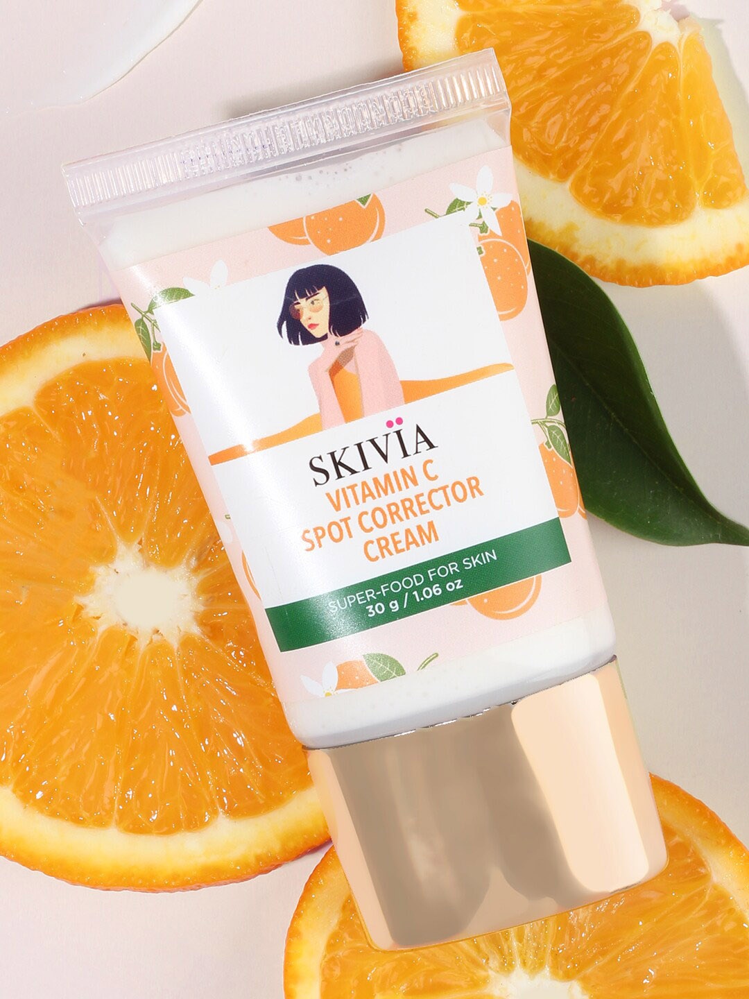 

SKIVIA Vitamin C Spot Corrector Cream For Dark Spots Marks & Pigmentation - 30g, White