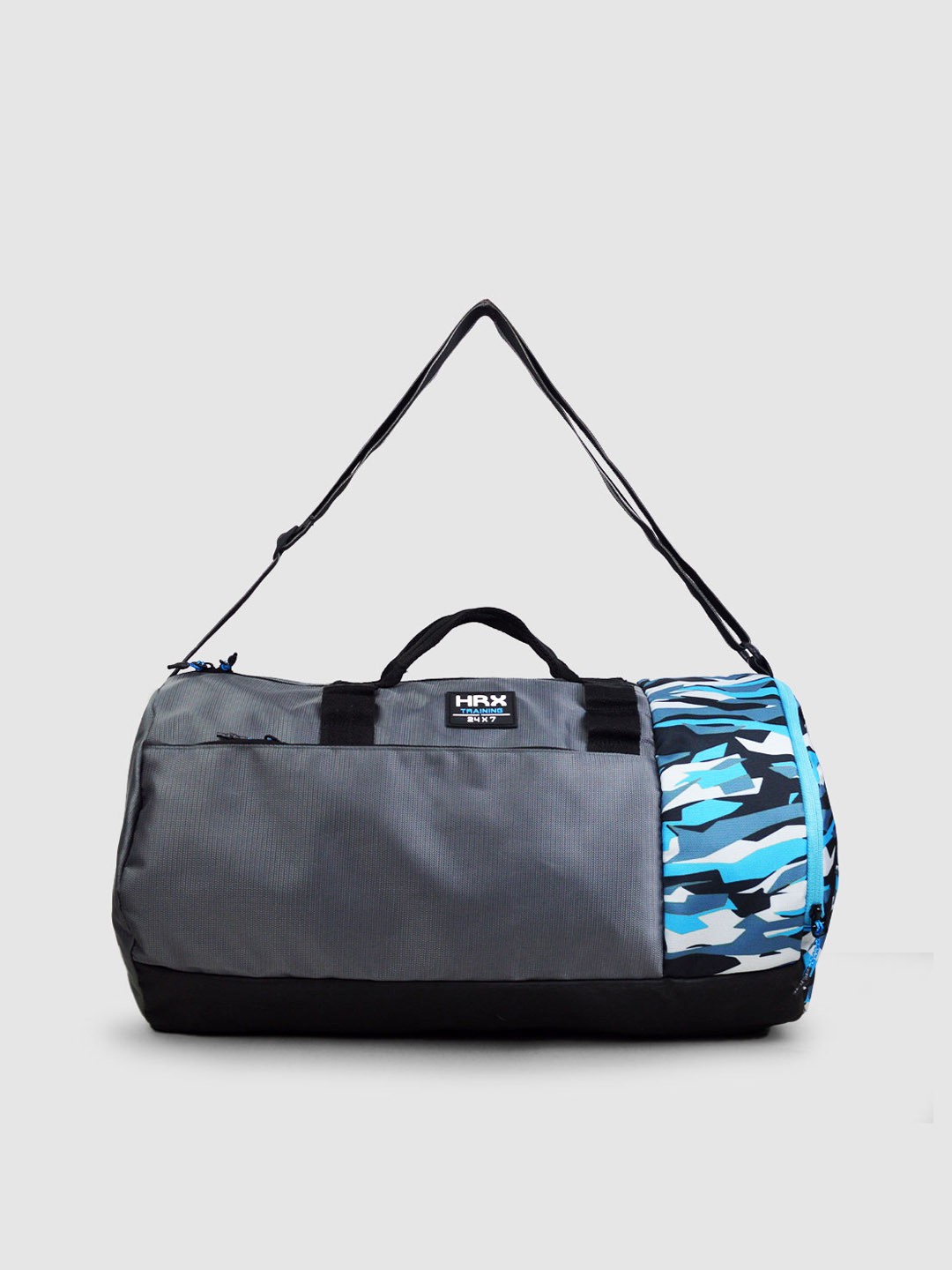

HRX by Hrithik Roshan Printed Duffel Bag, Grey
