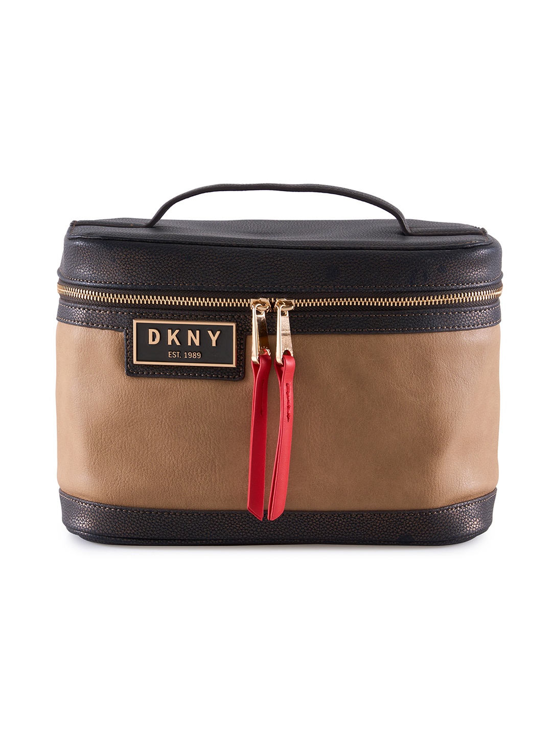 

Cerruti Colourblocked Structured Bag, Bronze