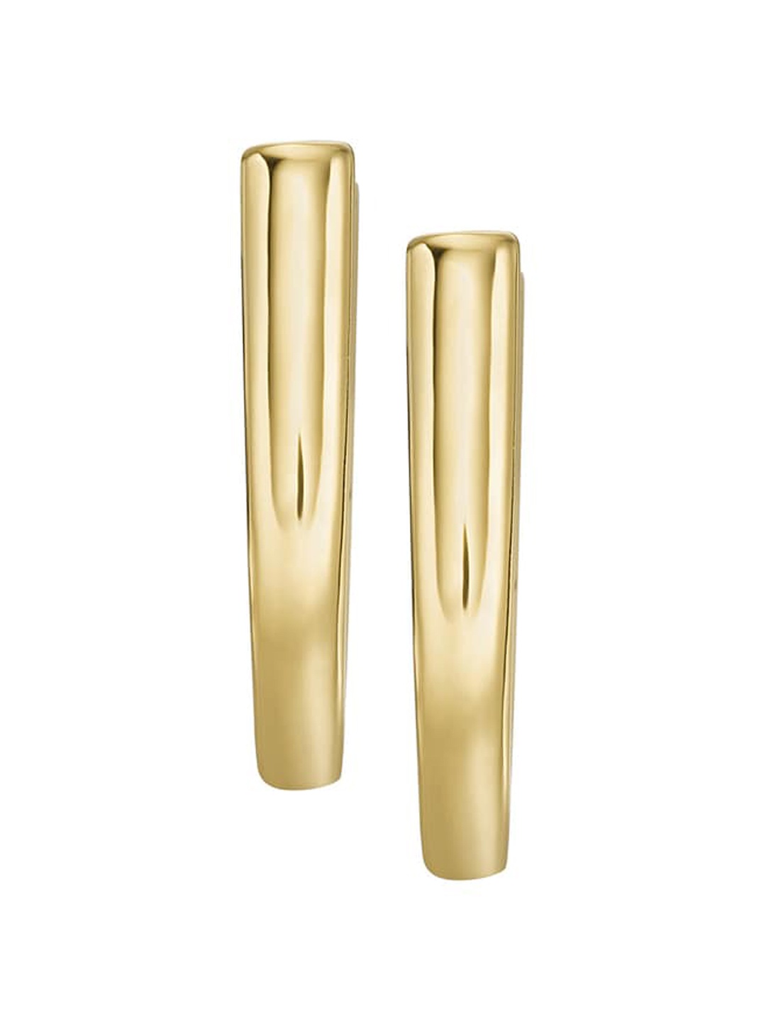 

Fossil Gold-Plated Contemporary Hoop Earrings