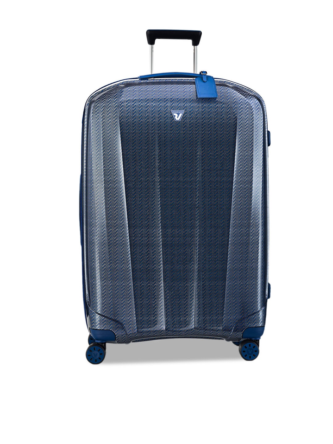 

RONCATO WE ARE TEXTURE Range Blue 30" Large Hard Trolley Bag