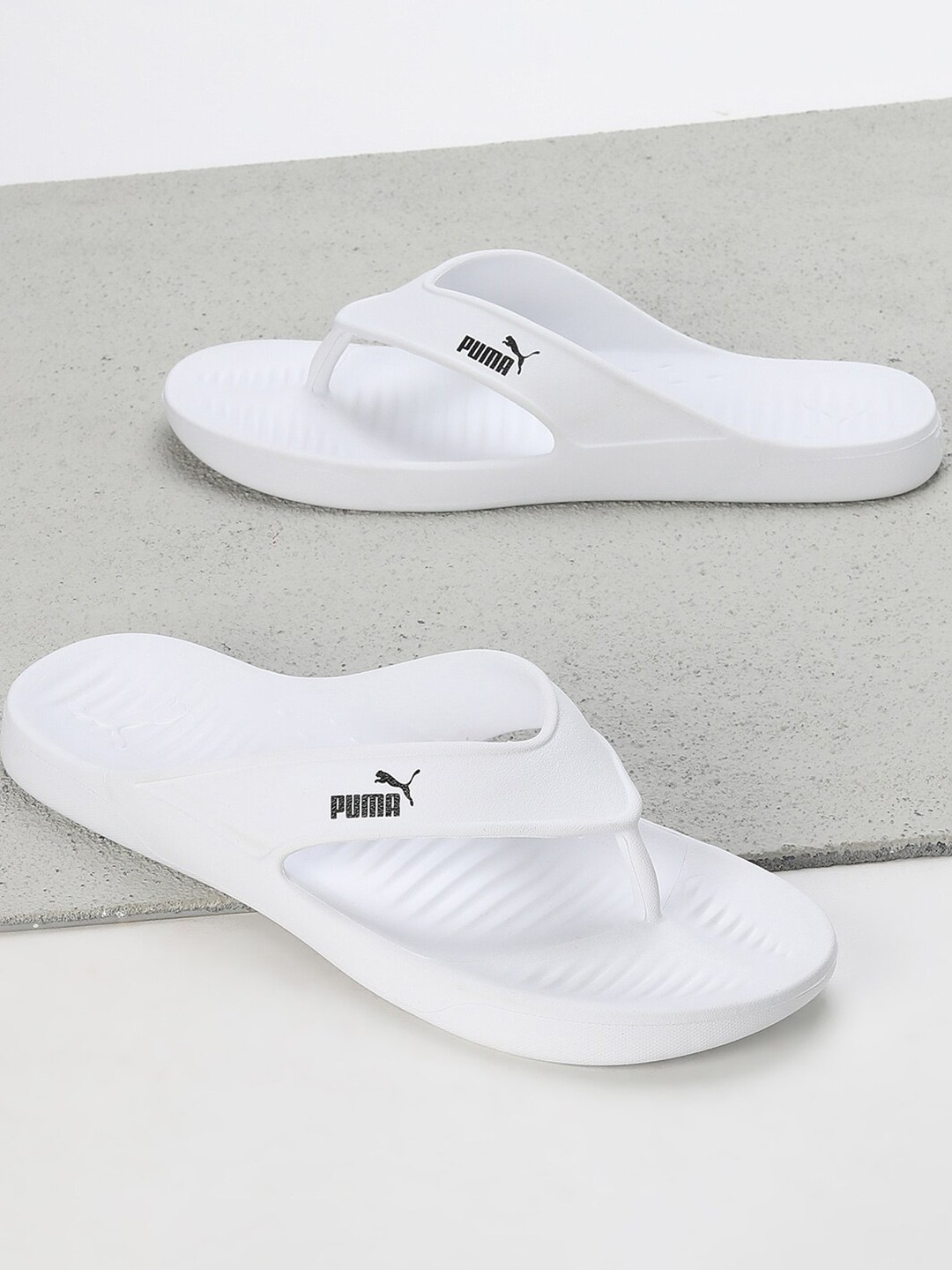 

Puma Aqua Thong Flip-Flops, White