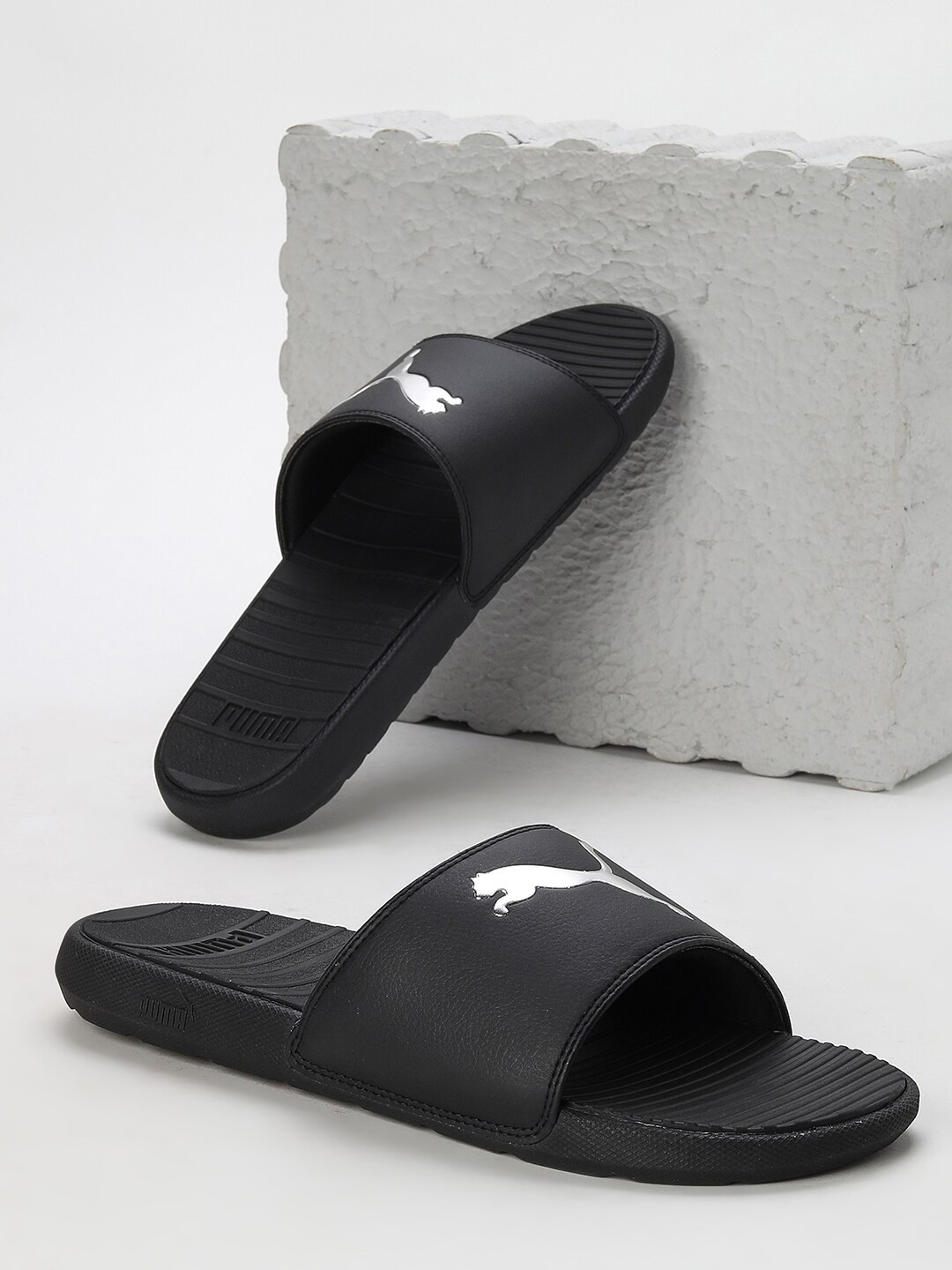 

Puma Men Cool Cat Sport Sliders, Black