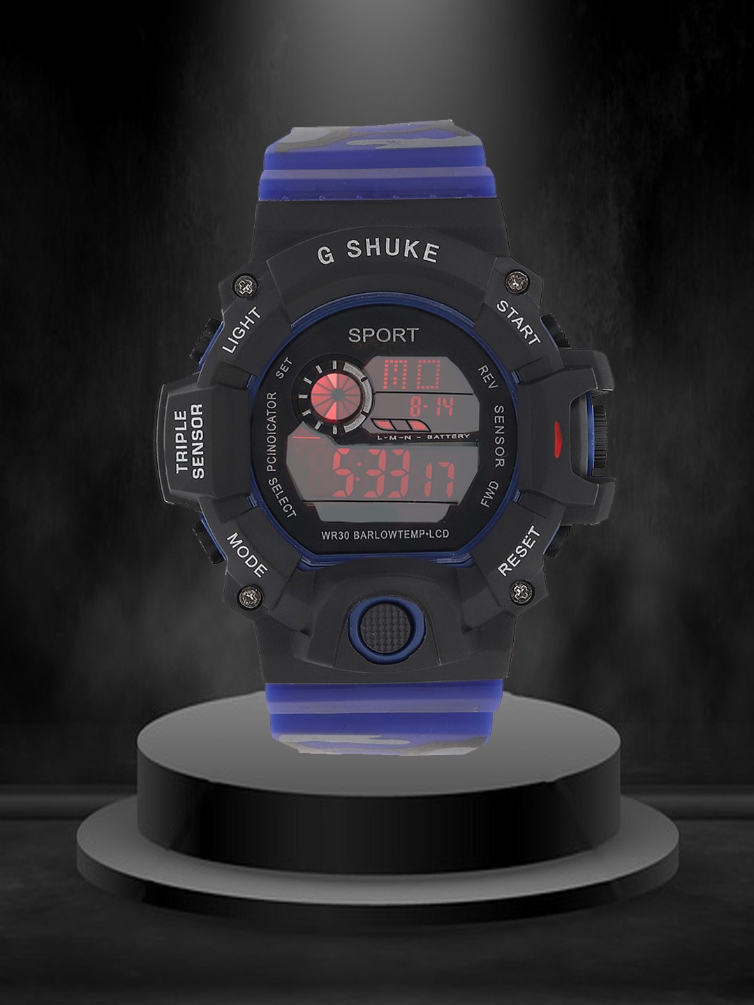 

Swiss Design Women Textured Dial & Analogue Multi Function Watch SDW-Sport, Blue