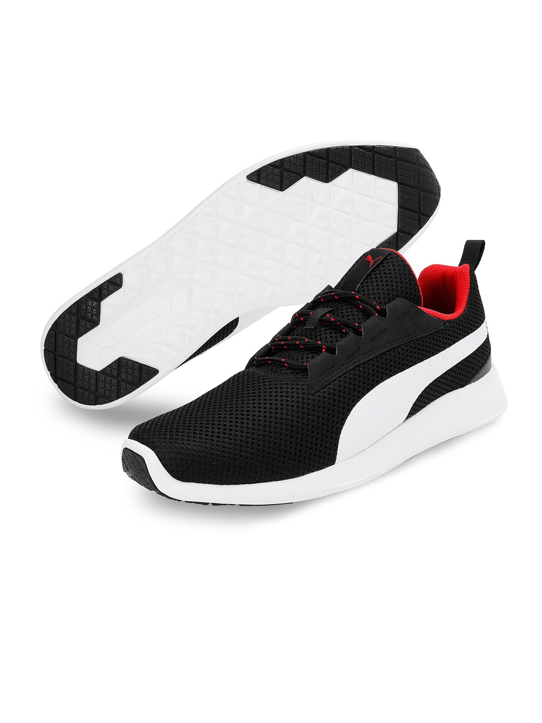 

Puma Colourblocked Buzz Sneakers, Black