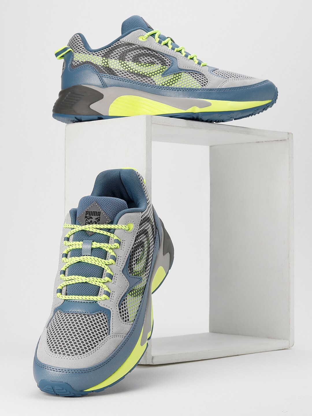 

PUMA x PAM Prevail TRL Lace-Up Sustainable Sneakers, Blue
