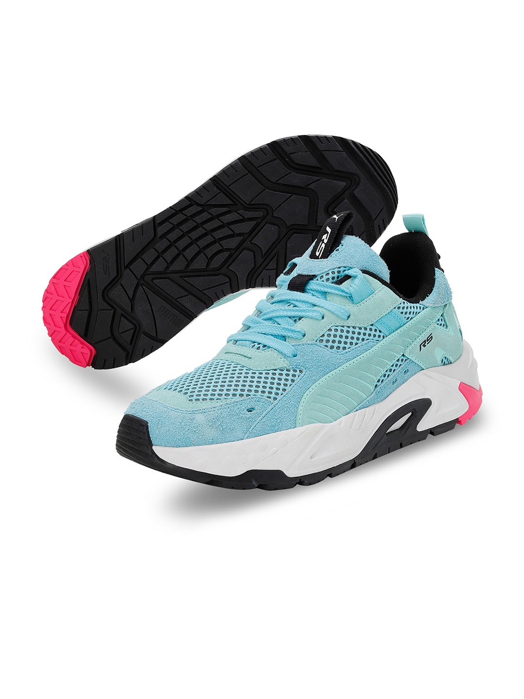 

Puma RS-Trck Horizon Woven Design Casual Sneakers, Blue