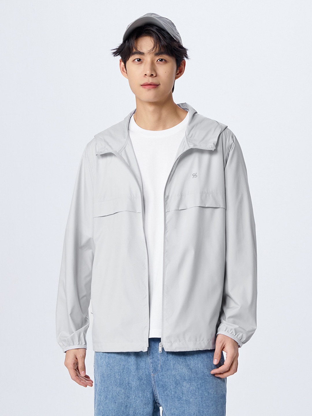 

SEMIR Windcheater Tailored Jacket, Grey