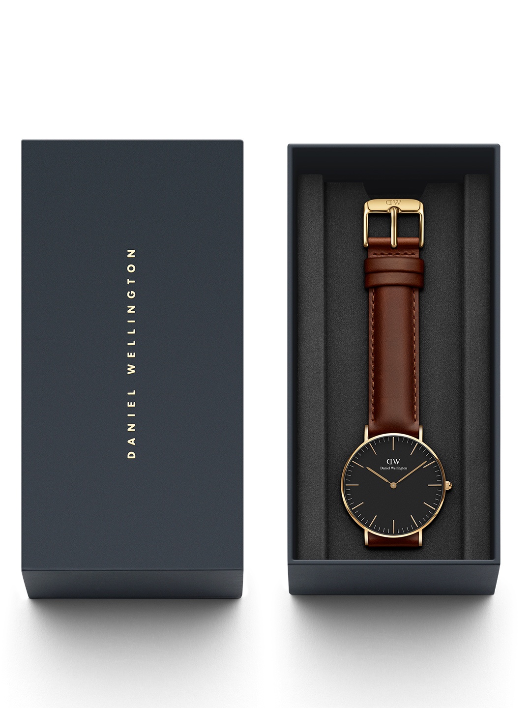 

Daniel Wellington Unisex Classic ST Mawes Dial Black 36 mm Analogue Watch DW00100545