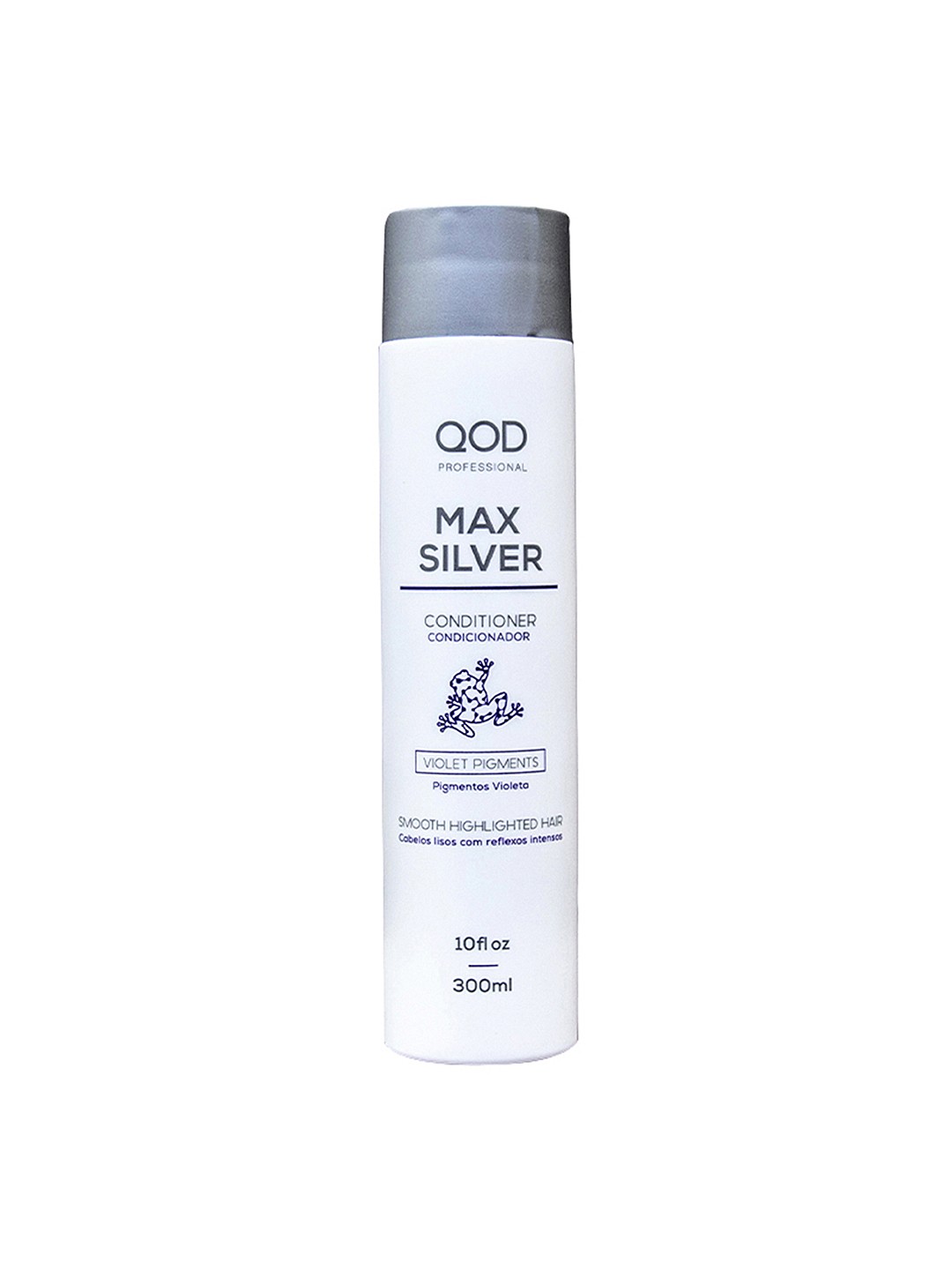 

QOD PROFESSIONAL Max Silver Sulphate-Free Conditioner with Violet Pigments - 300ml, White