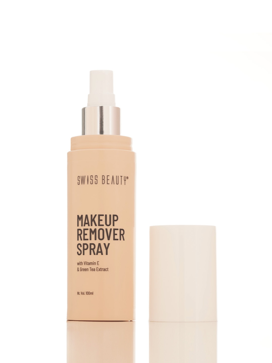 

SWISS BEAUTY Makeup Remover Spray with Vitamin E & Green Tea Extract - 100ml, Off white