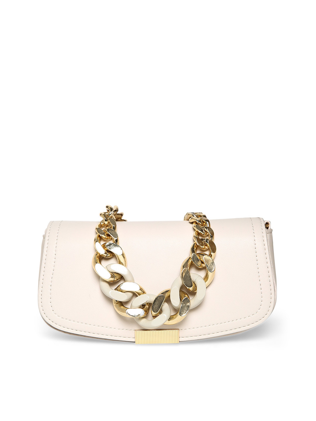 

Call It Spring Structured Shoulder Bag, White
