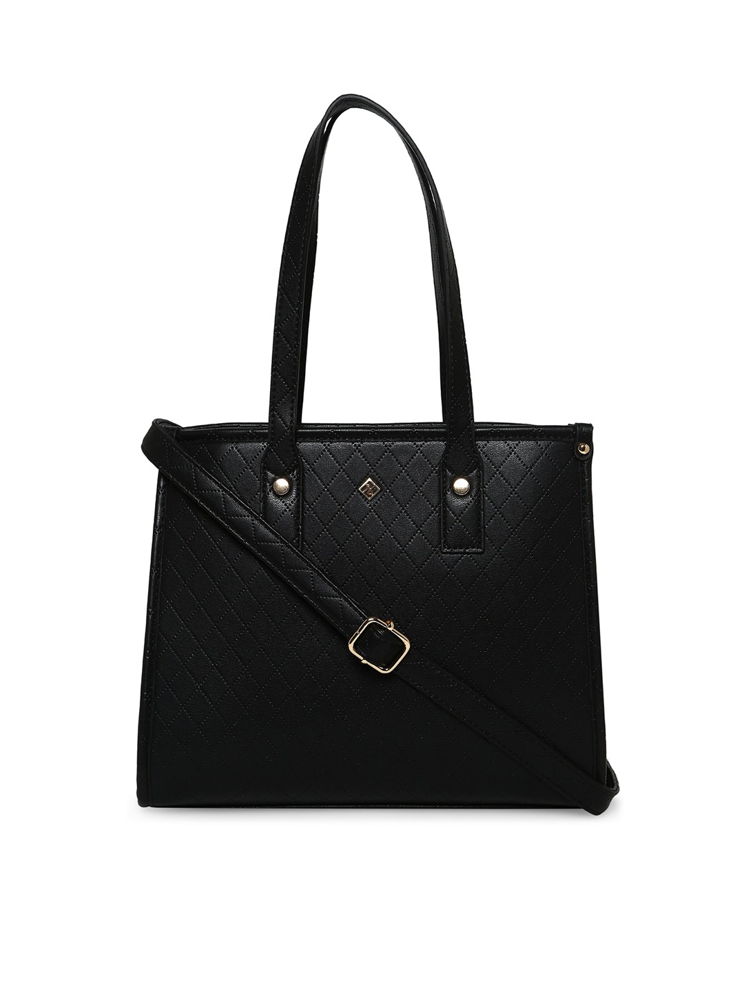 

Call It Spring Tote Bag With Quilted, Black