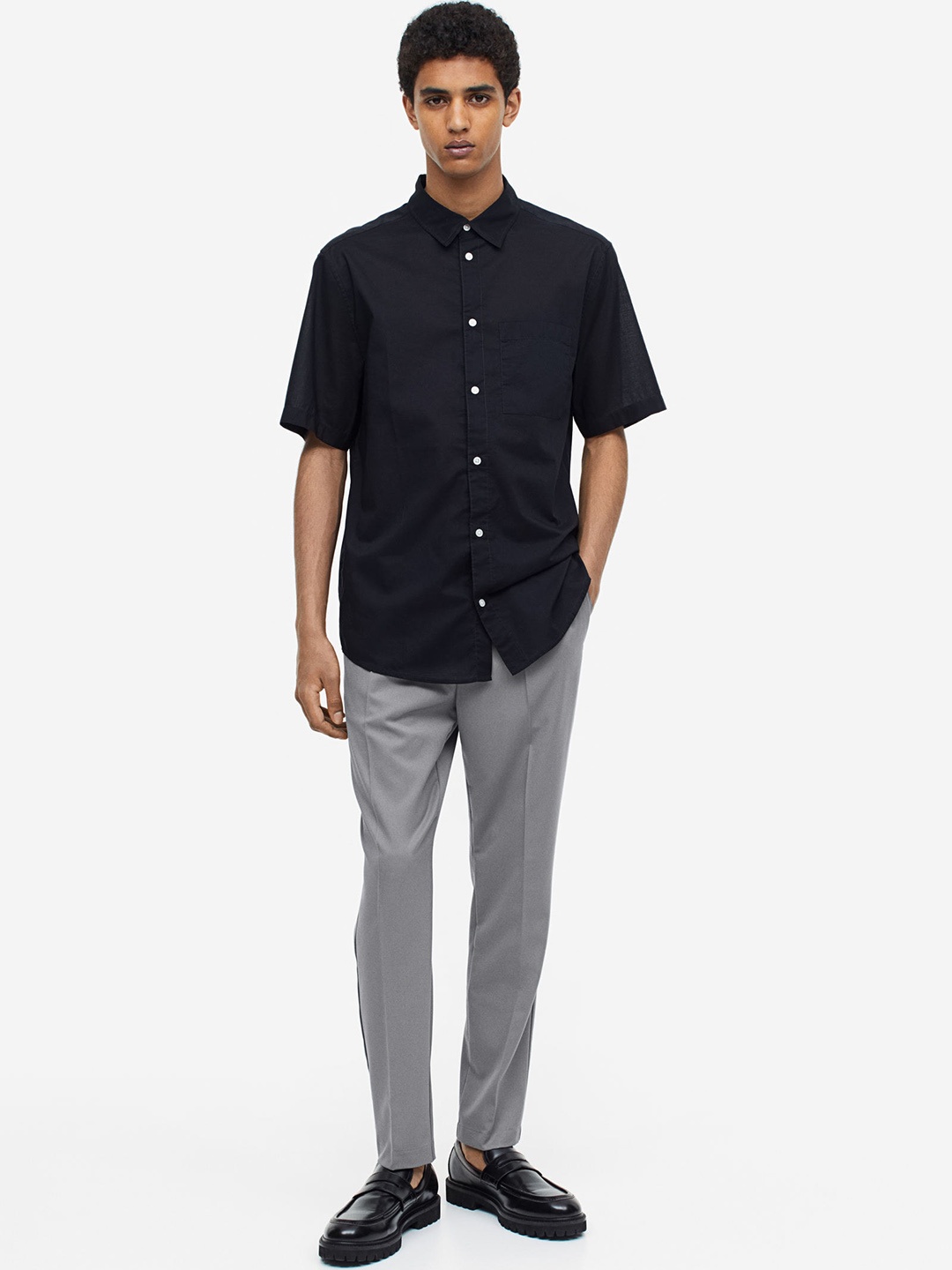 

H&M Slim Fit Joggers, Grey