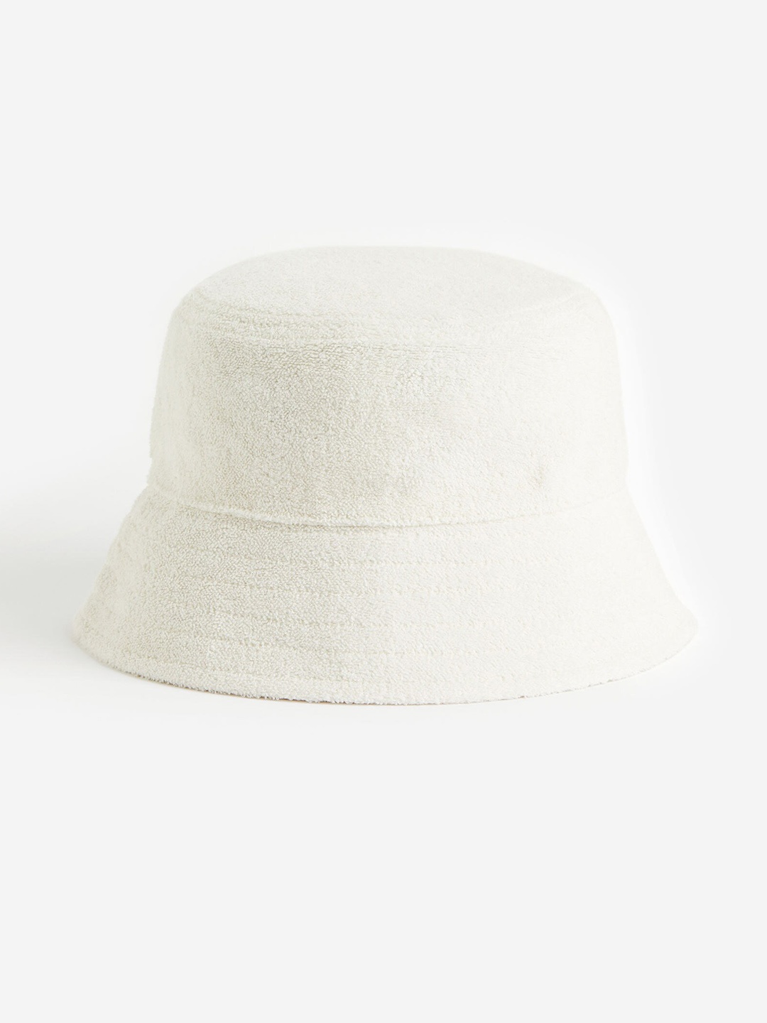 

H&M Men Terry Bucket Hat, White