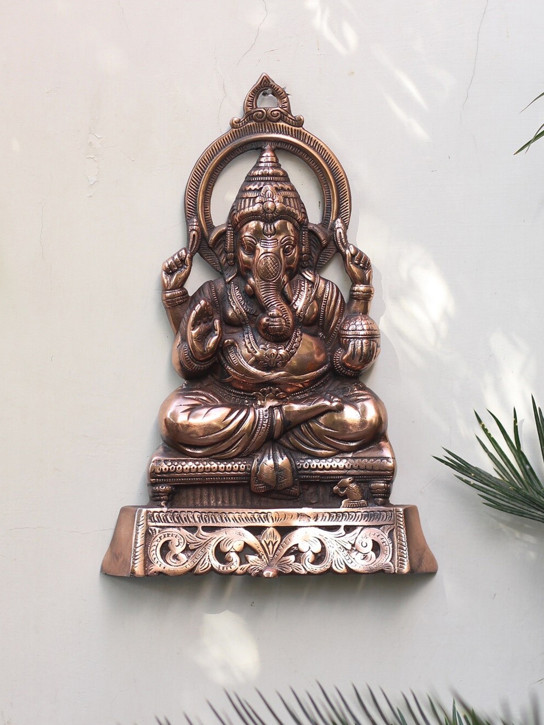 

Fashion Bizz Copper-Toned Ganesh Showpiece