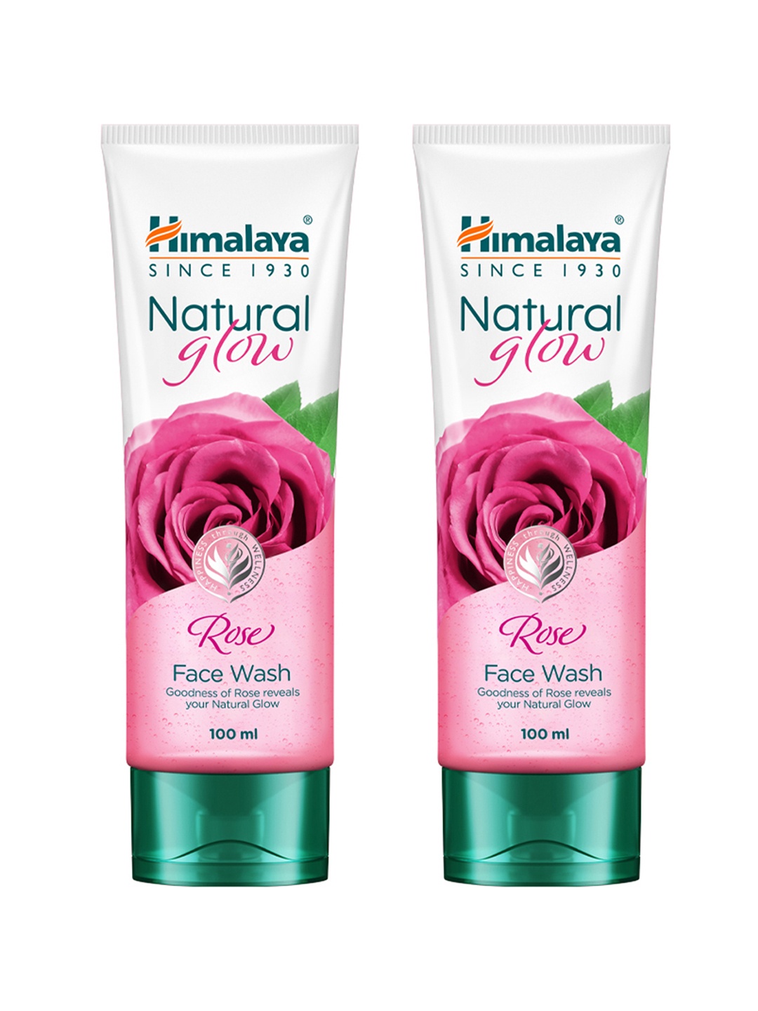 

Himalaya Set Of 2 Natural Glow Rose Face Wash - 100ml Each, Pink