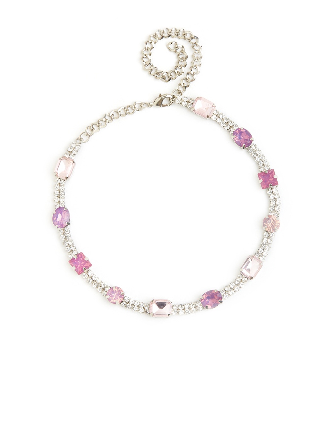 

Tipsyfly Pink Contemporary Hoop Earrings