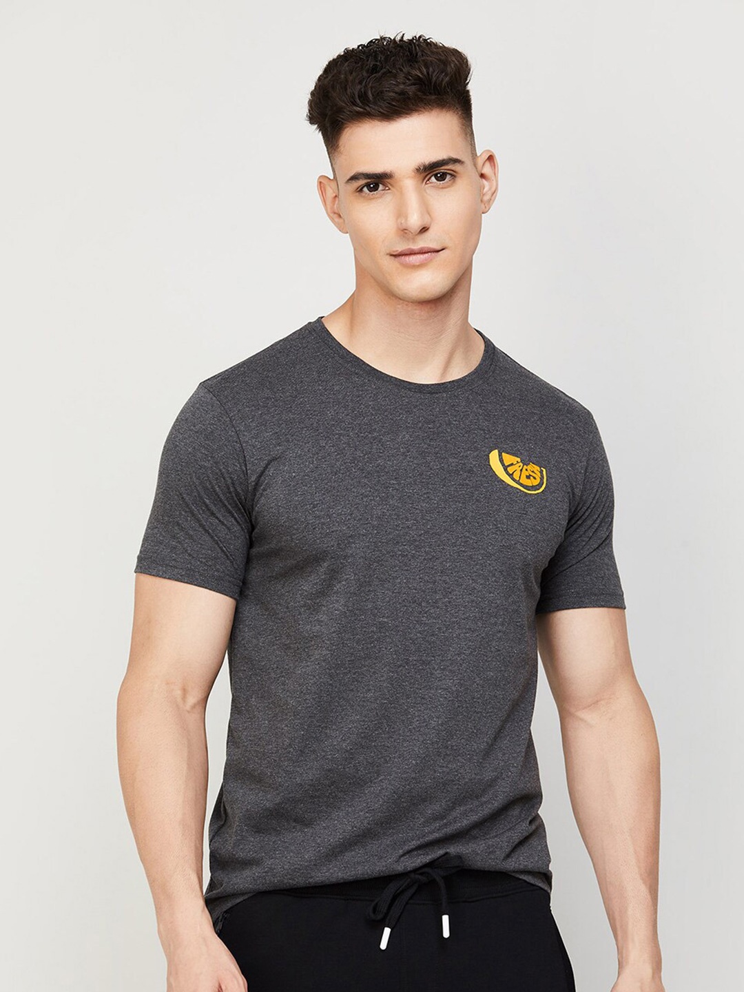 

Fame Forever by Lifestyle Cotton T-shirt, Charcoal