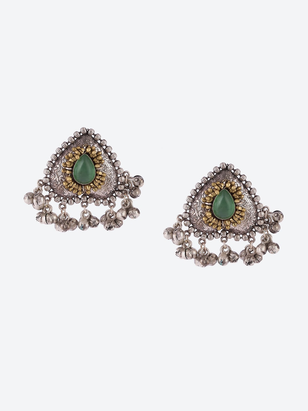 

Biba Silver-Plated Contemporary Drop Earrings