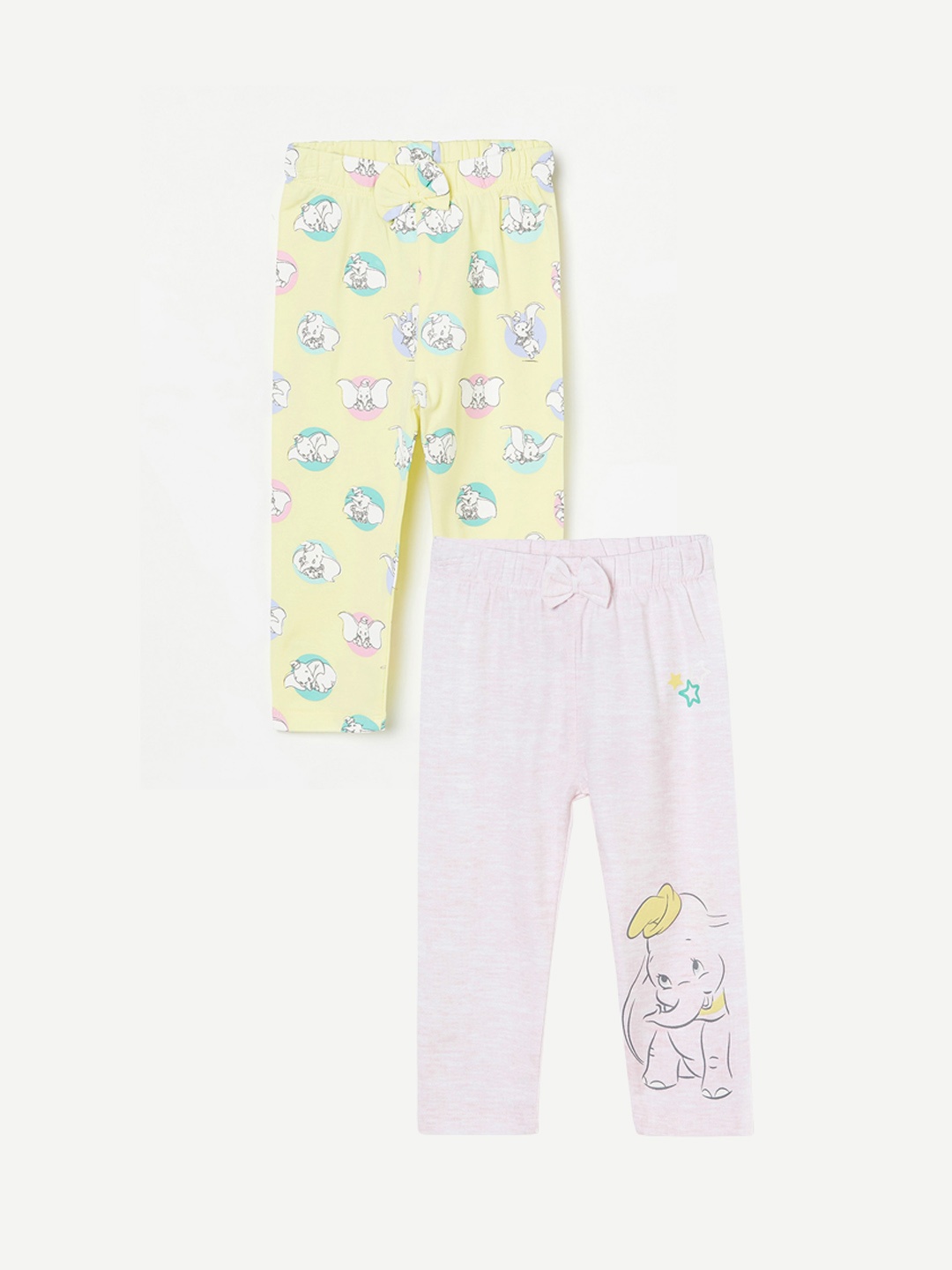 

Juniors by Lifestyle Girls Pack of 2 Printed Lounge Pants, Yellow