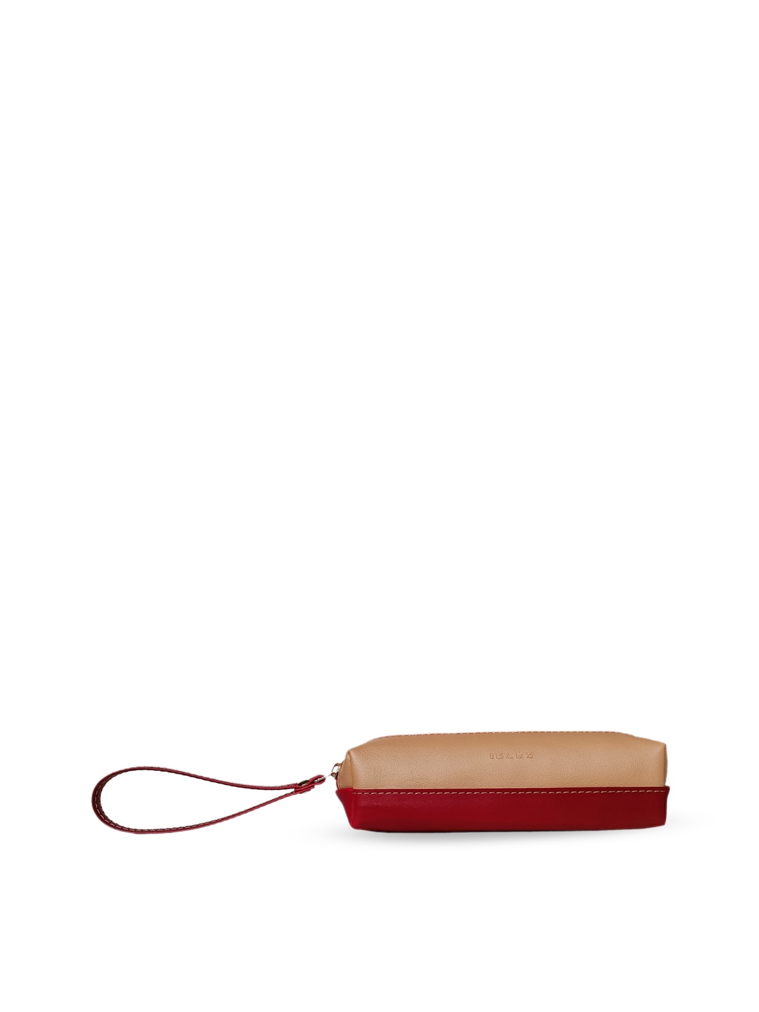 

IMARS Women Leather Pencil Case, Red