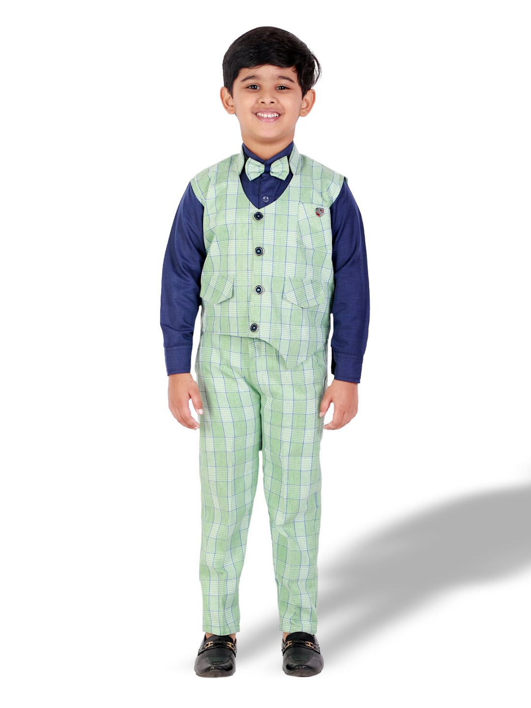 

BAESD Boys 3-Piece Suit, Green