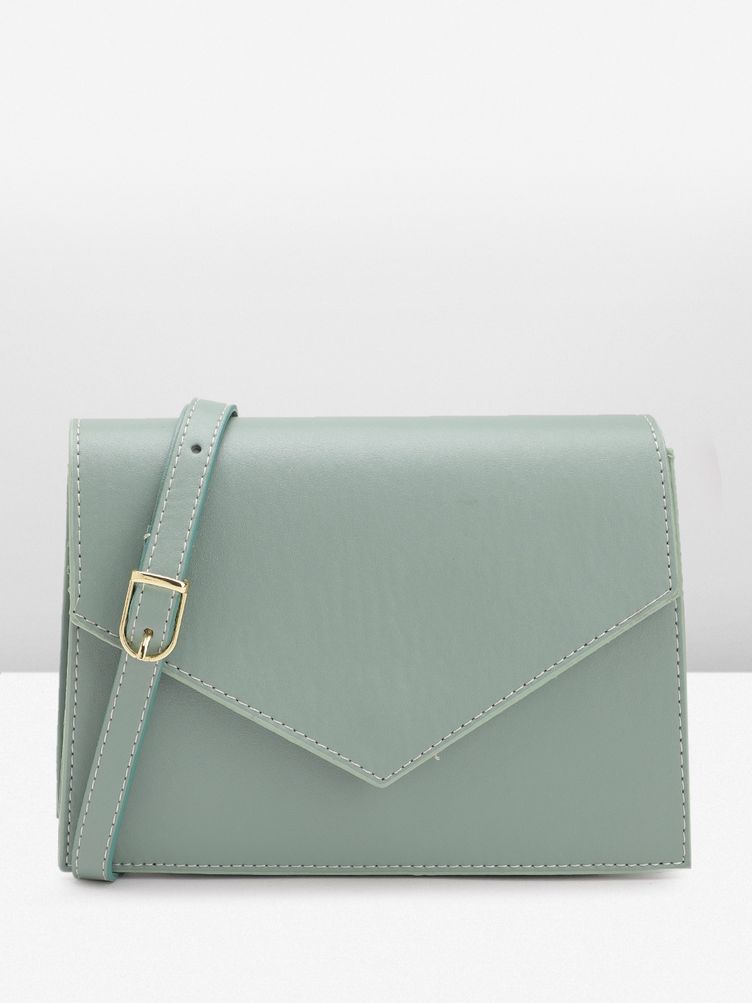 

Boohoo Structured Sling Bag, Sea green