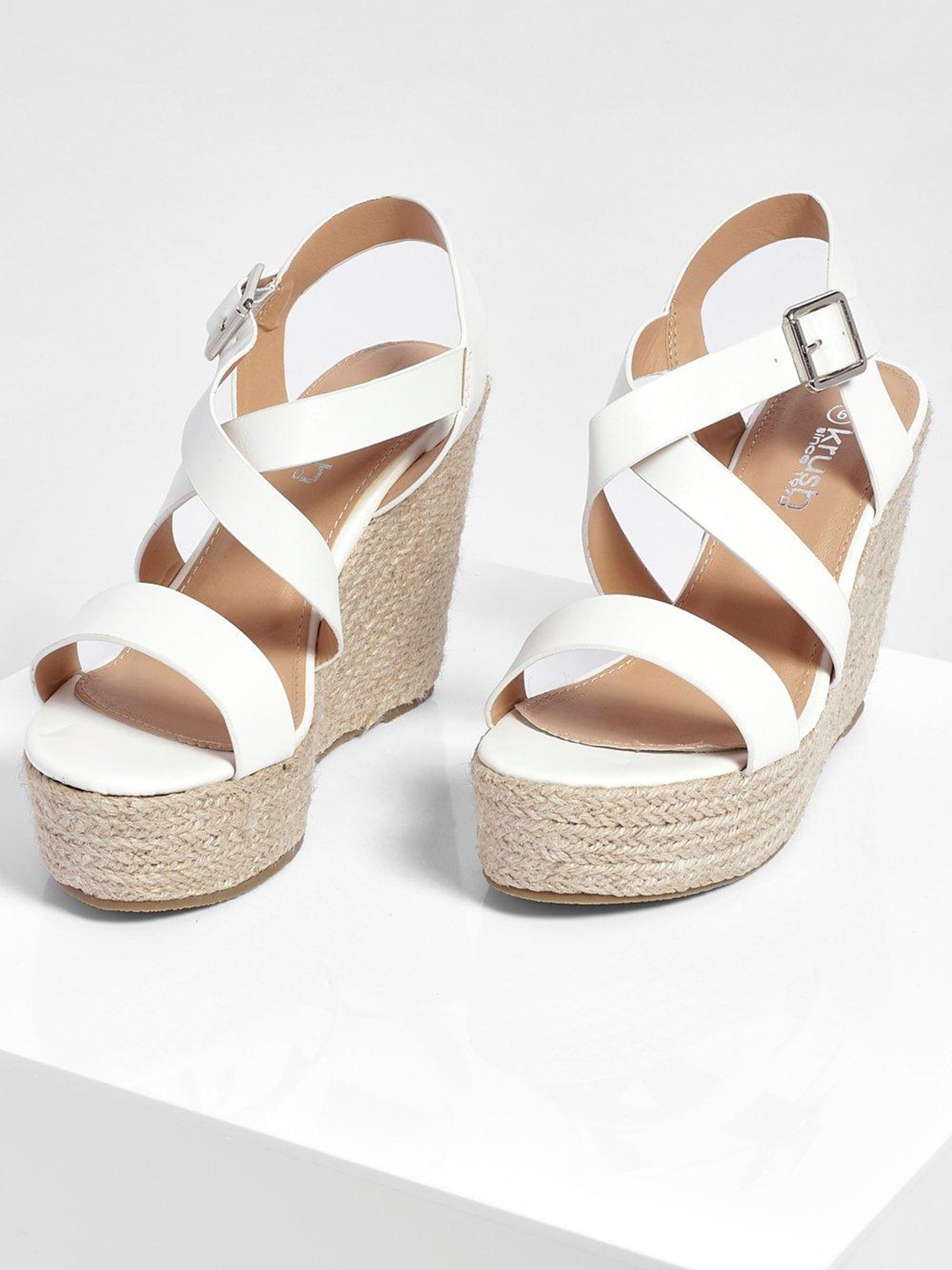 

Boohoo Women Wedge Heels, White