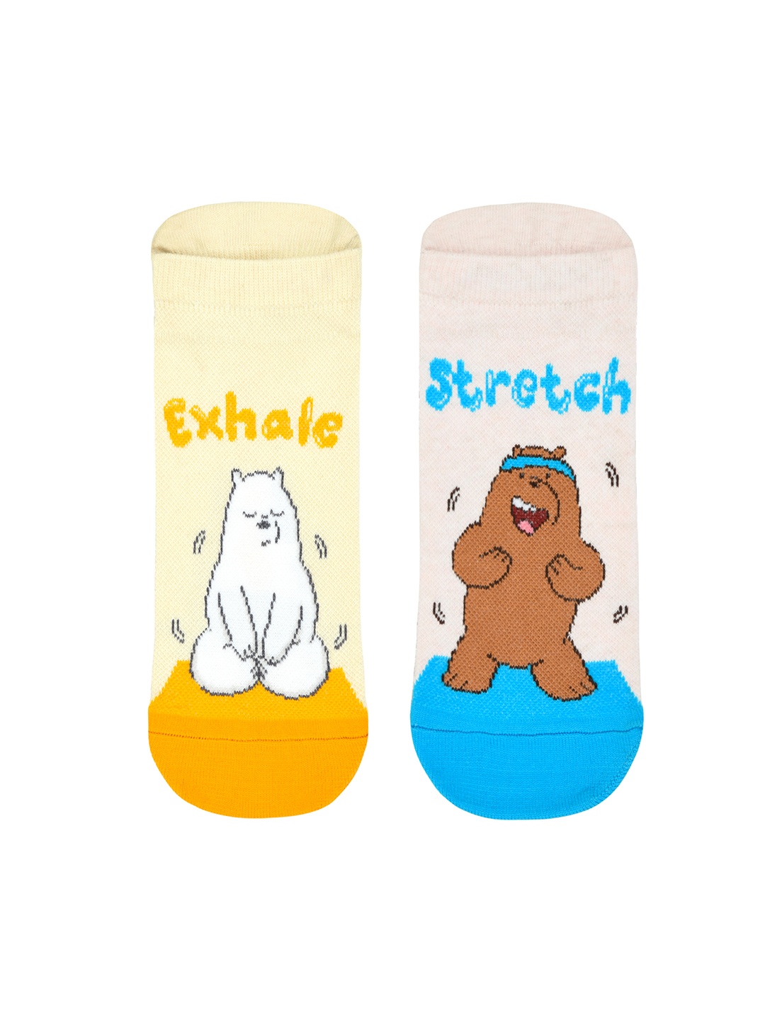 

Cartoon Network Women Set Of 2 Ankle-Length Anti Bacterial Socks, Yellow