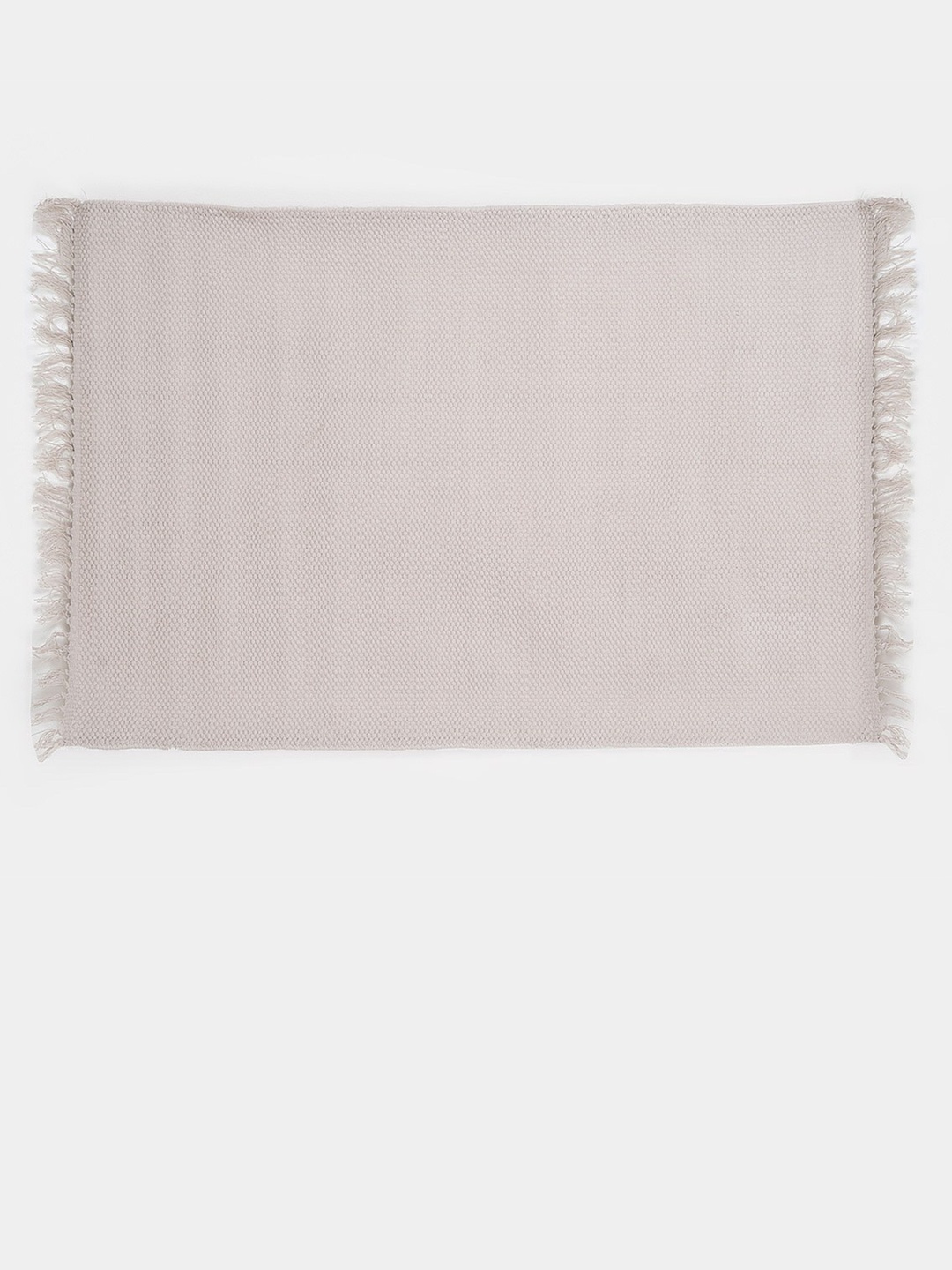 

Fabindia Dana Grey Woven Cotton Rectangular Dhurrie